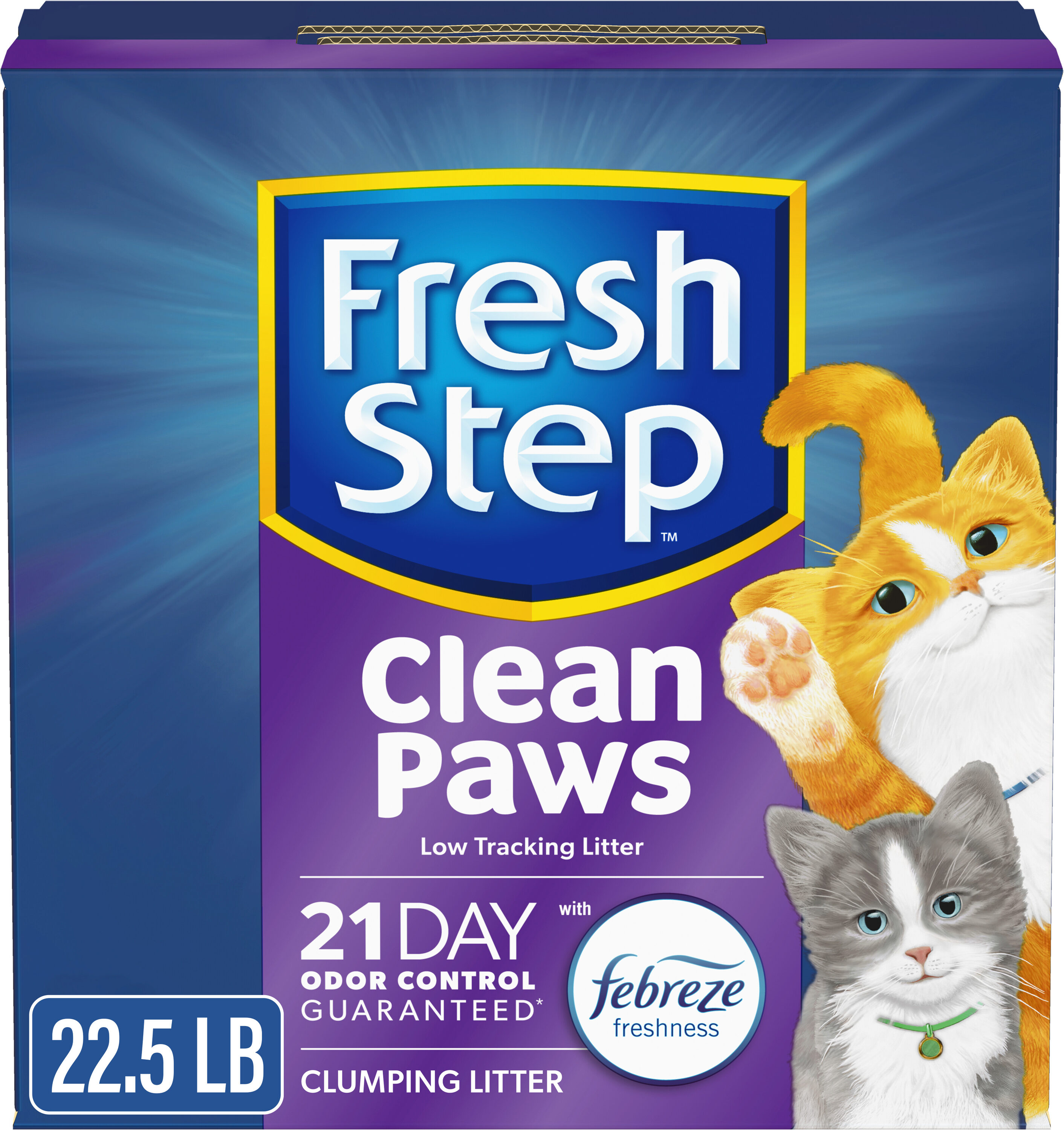 Fresh Step 4460031888 Scented Clumping Clay Cat Litter