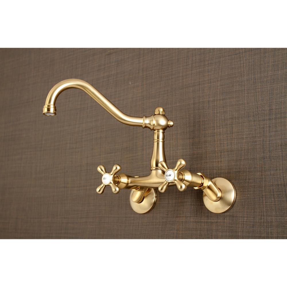 Vintage Brass Kitchen Faucets at