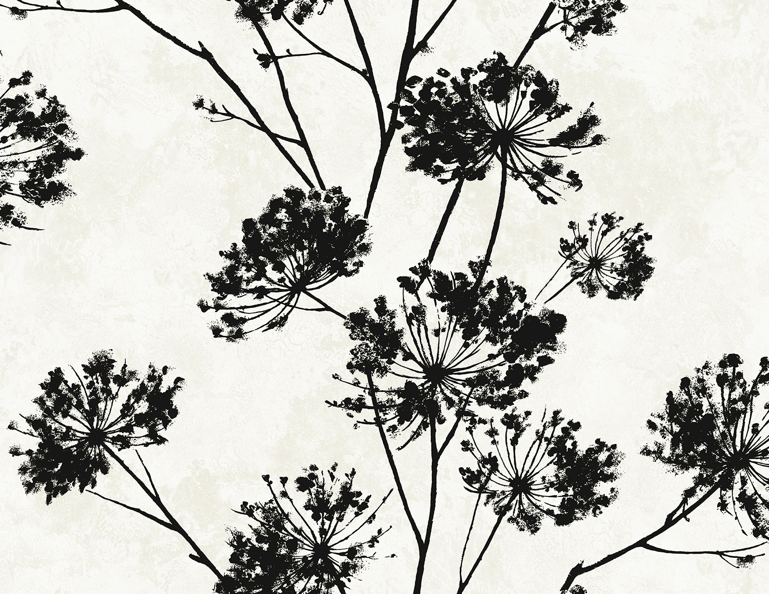 NextWall 40.5-sq ft Ebony Vinyl Floral Self-adhesive Peel and Stick Wallpaper