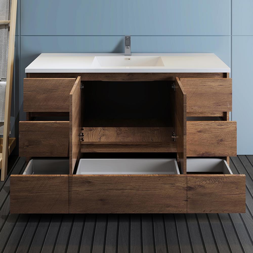 Fresca FCB9360RW-S-I Bath-Vanity-Combo - View #4
