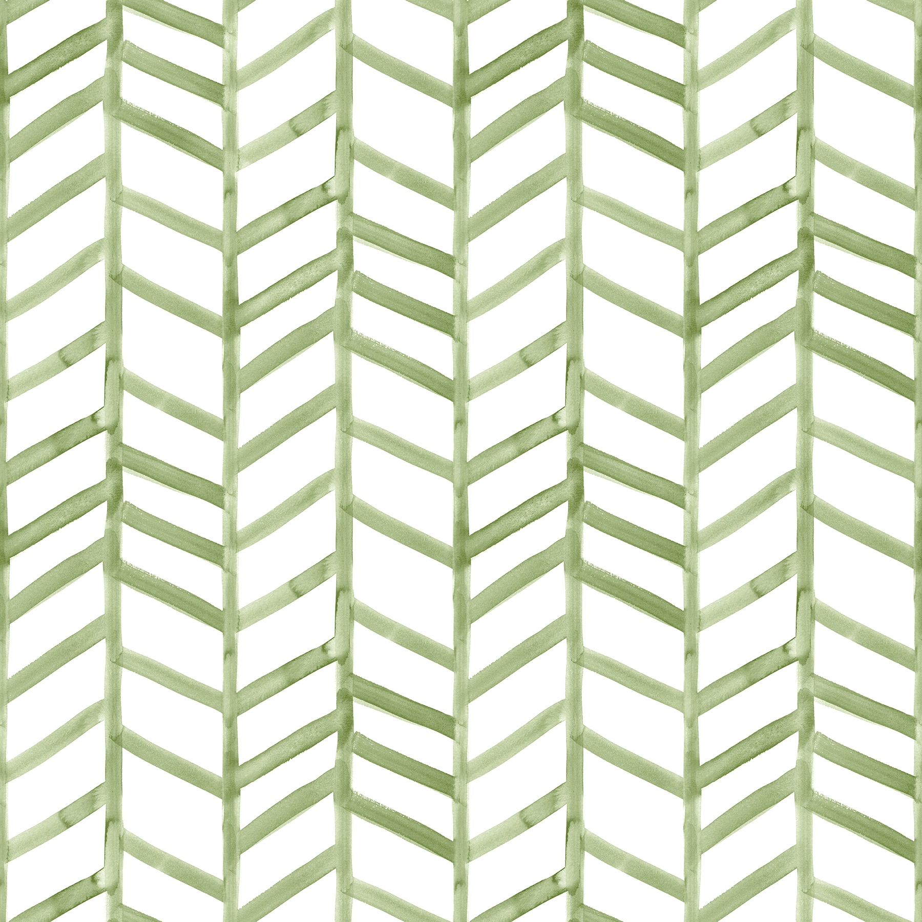 Chesapeake 3124-13921 Thoreau 56.4-Sq. Feet Green Non-woven Geometric Prepasted Water Activated Paste Wallpaper