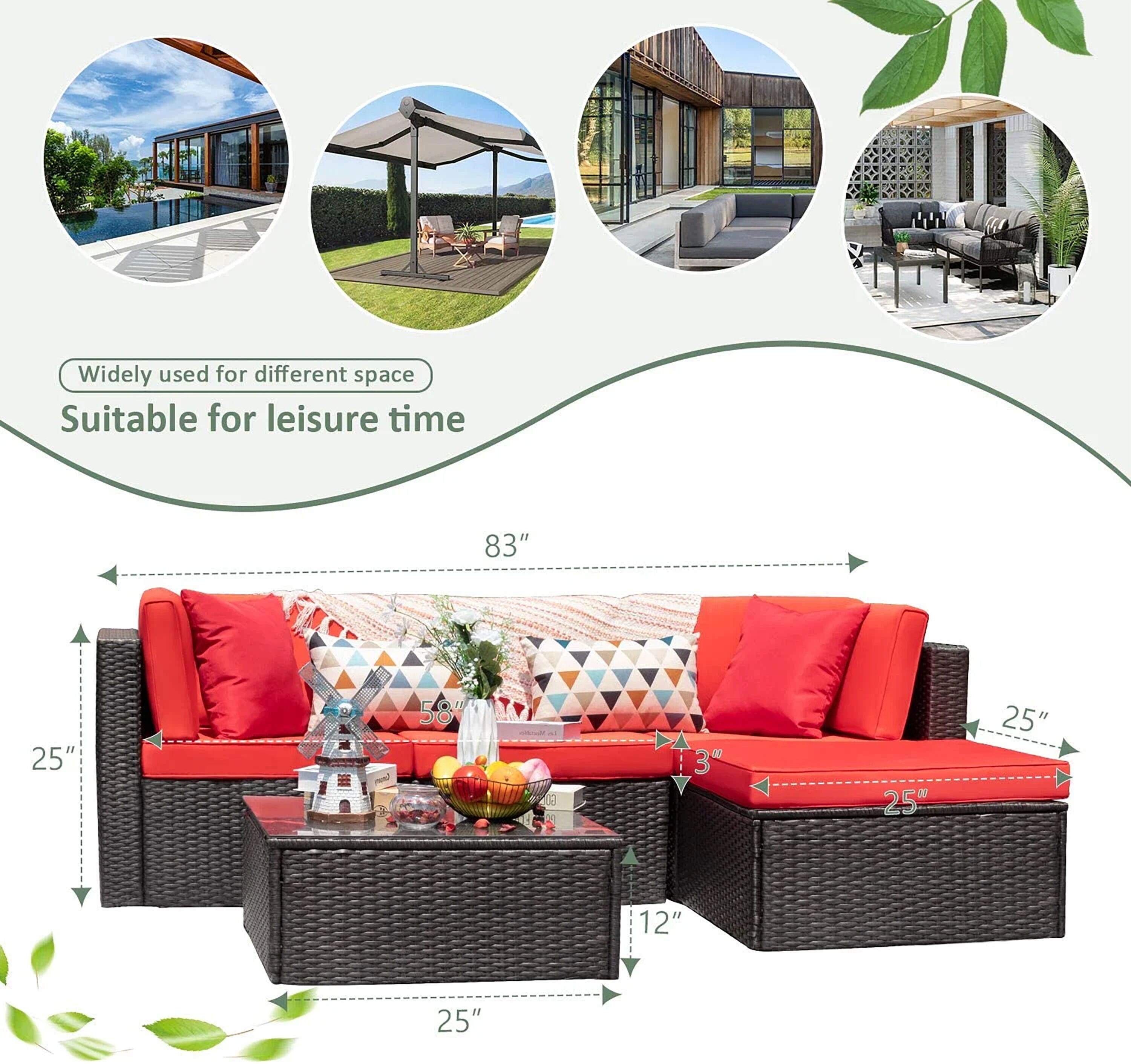 Vineego LS-TBSF2C1A1T1OT01 Patio-Conversation-Sets - View #7