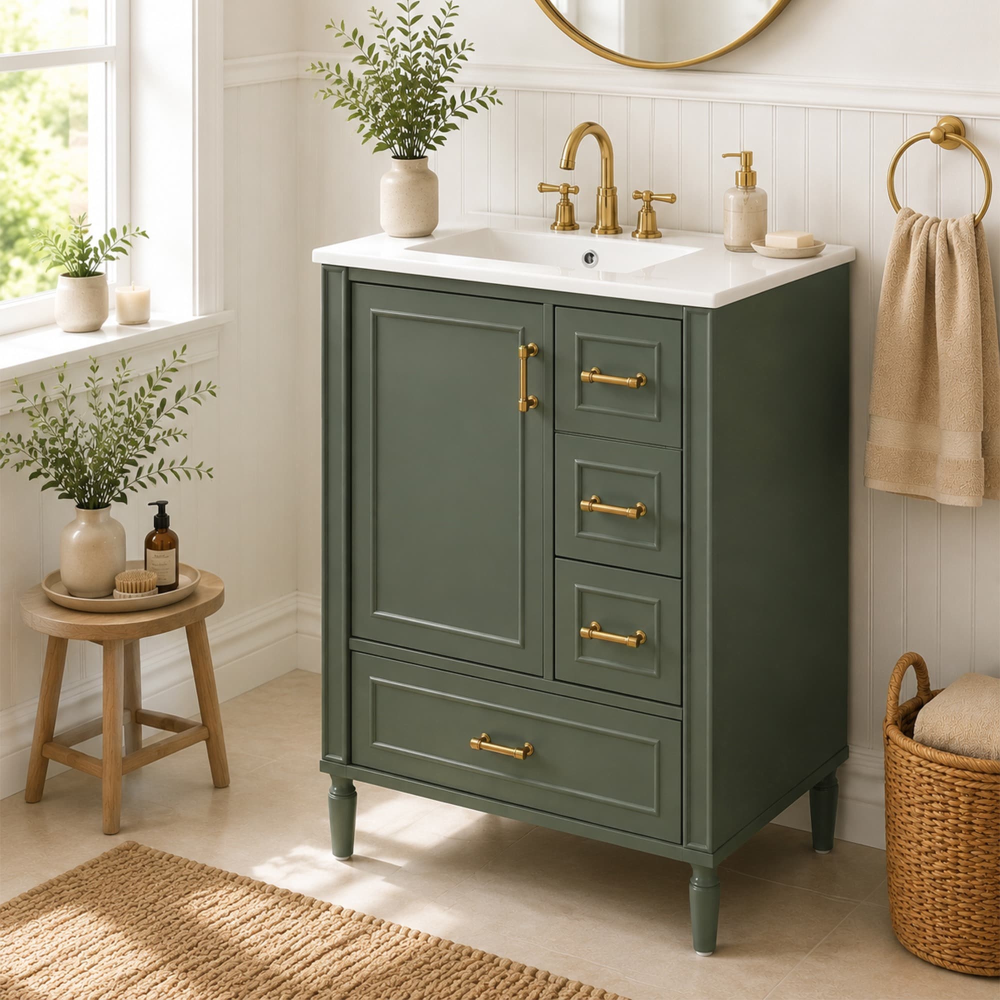 HyperDrop Cart W-N729P461477O Bath-Vanity-Combo - View #2