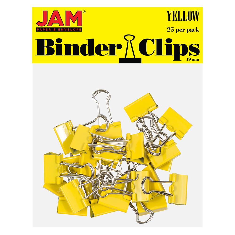 JAM PAPER Standard Size Colorful Staples - Golden Yellow - 5000/box