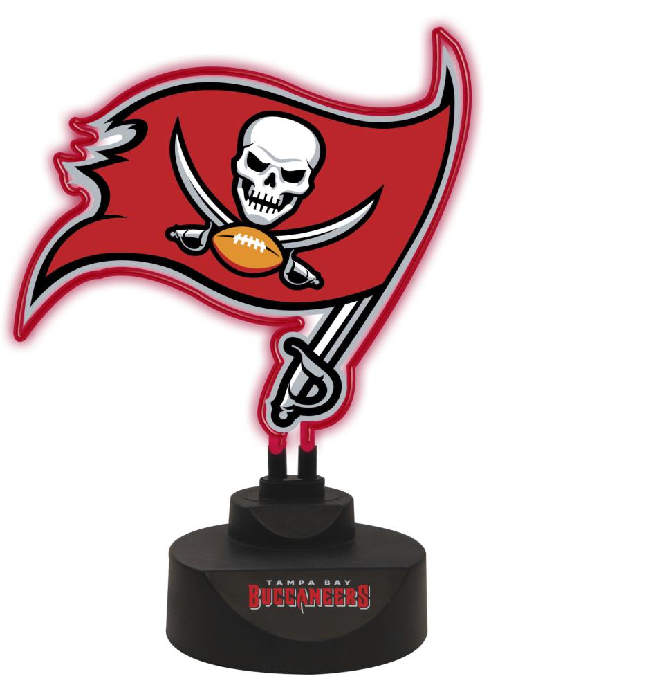 The Memory Company NFL-TBB-1618 Tampa Bay Buccaneers 2-in Constant Neon Man Cave Lighted Sign
