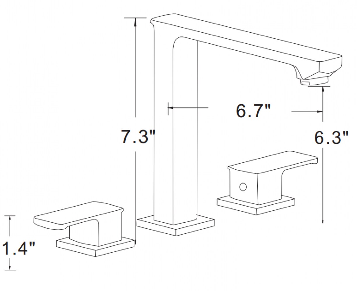 American Imaginations AI-23447 Lavatory-Faucets - View #3