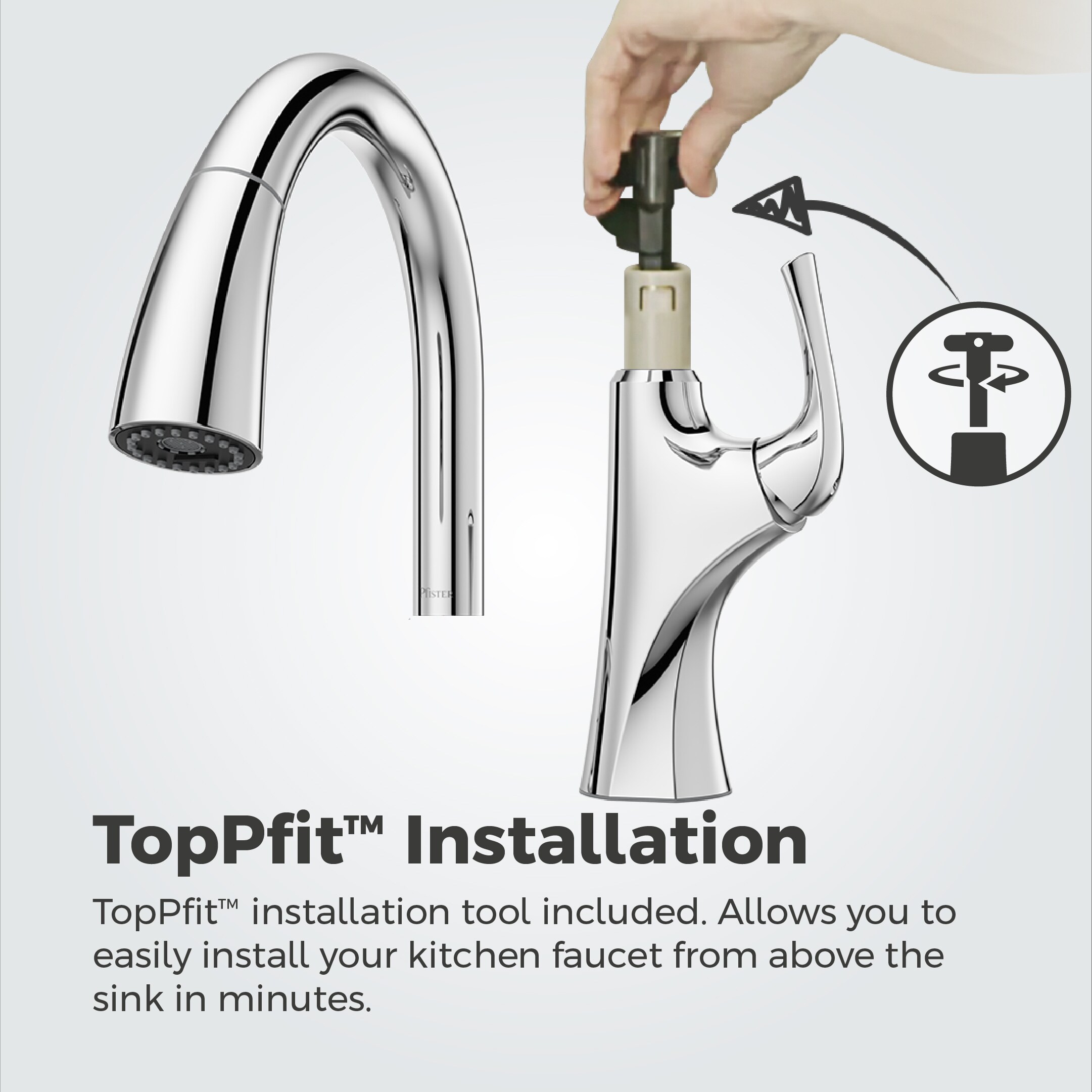 Pfister F-529-7RCHC Kitchen-Faucets - View #4