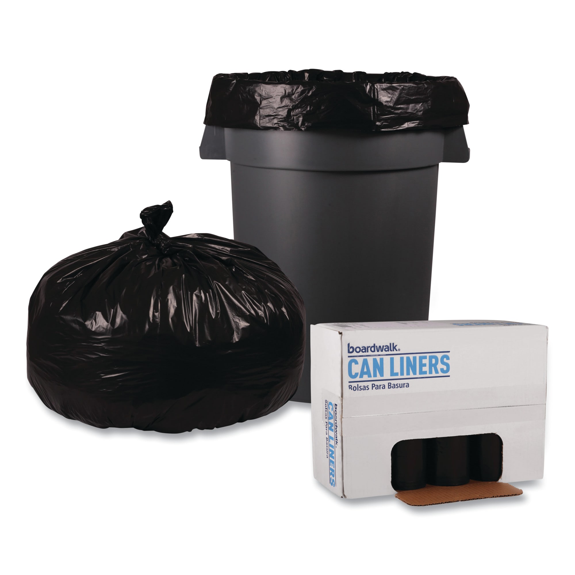 1.2 Gallon Colored Garbage Bags Bathroom Trash Can Liners 420