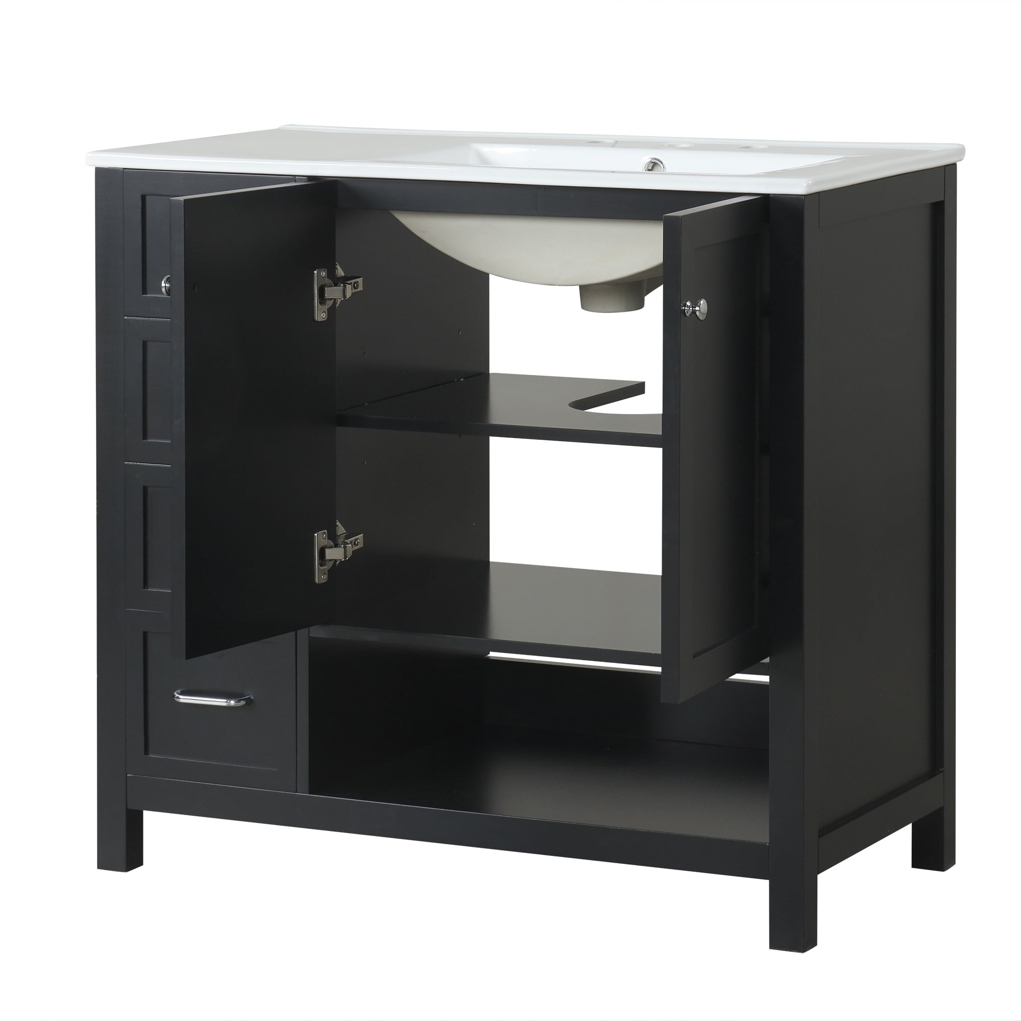 WELLFOR NIE-M5TP999 Bath-Vanity-Combo - View #7
