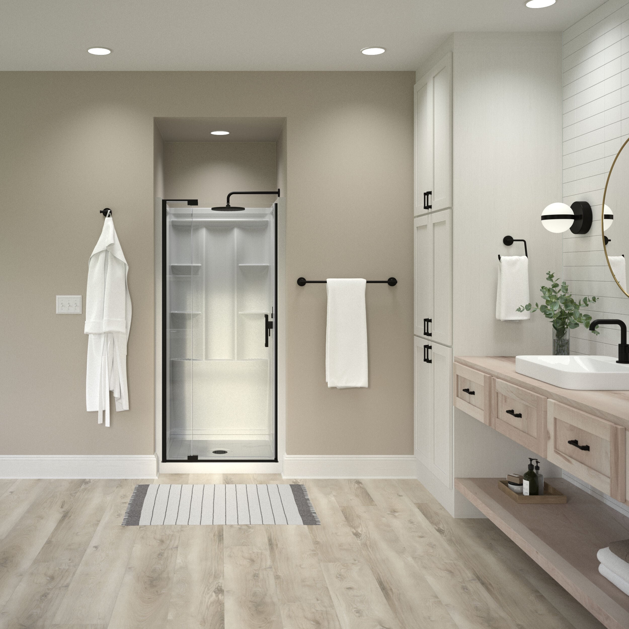 Delta SDEPS36-NIK-R Shower-Doors - View #9