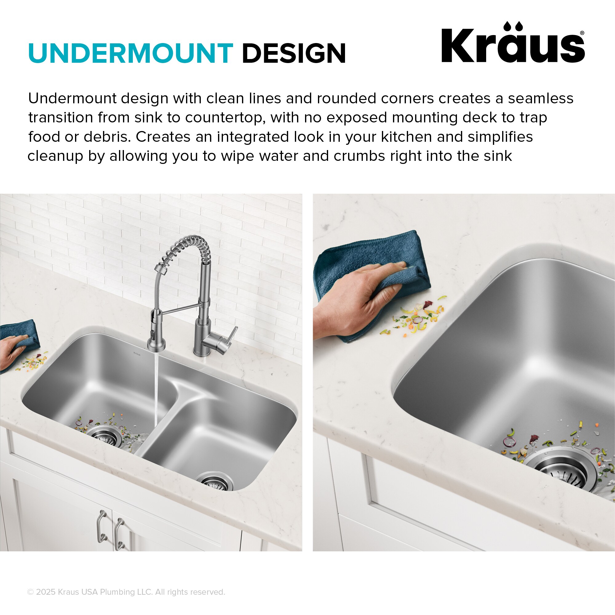 Kraus KBU24-100-75MB Kitchen-Sinks - View #7