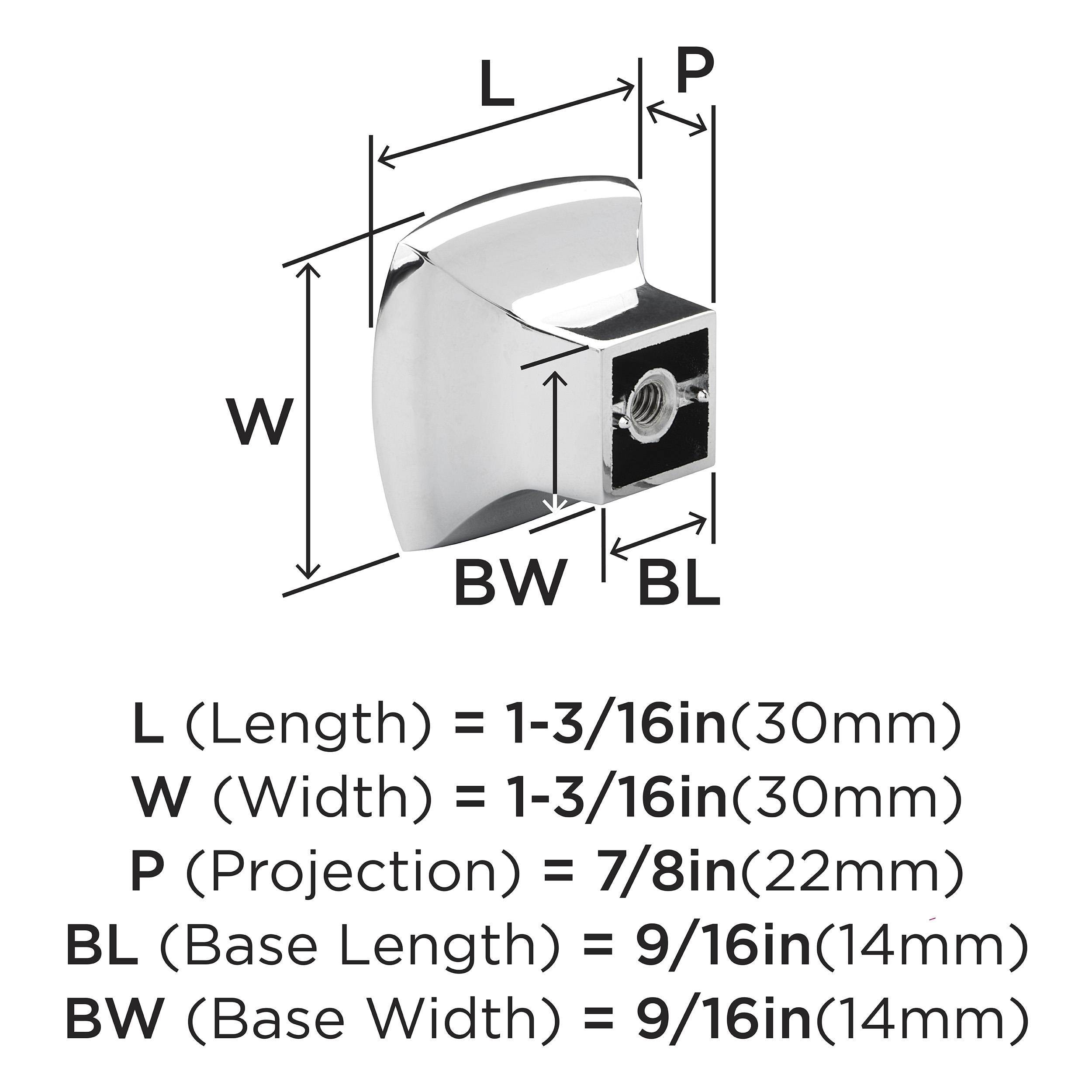 Amerock BP3729526 Cabinet-Knobs - View #4