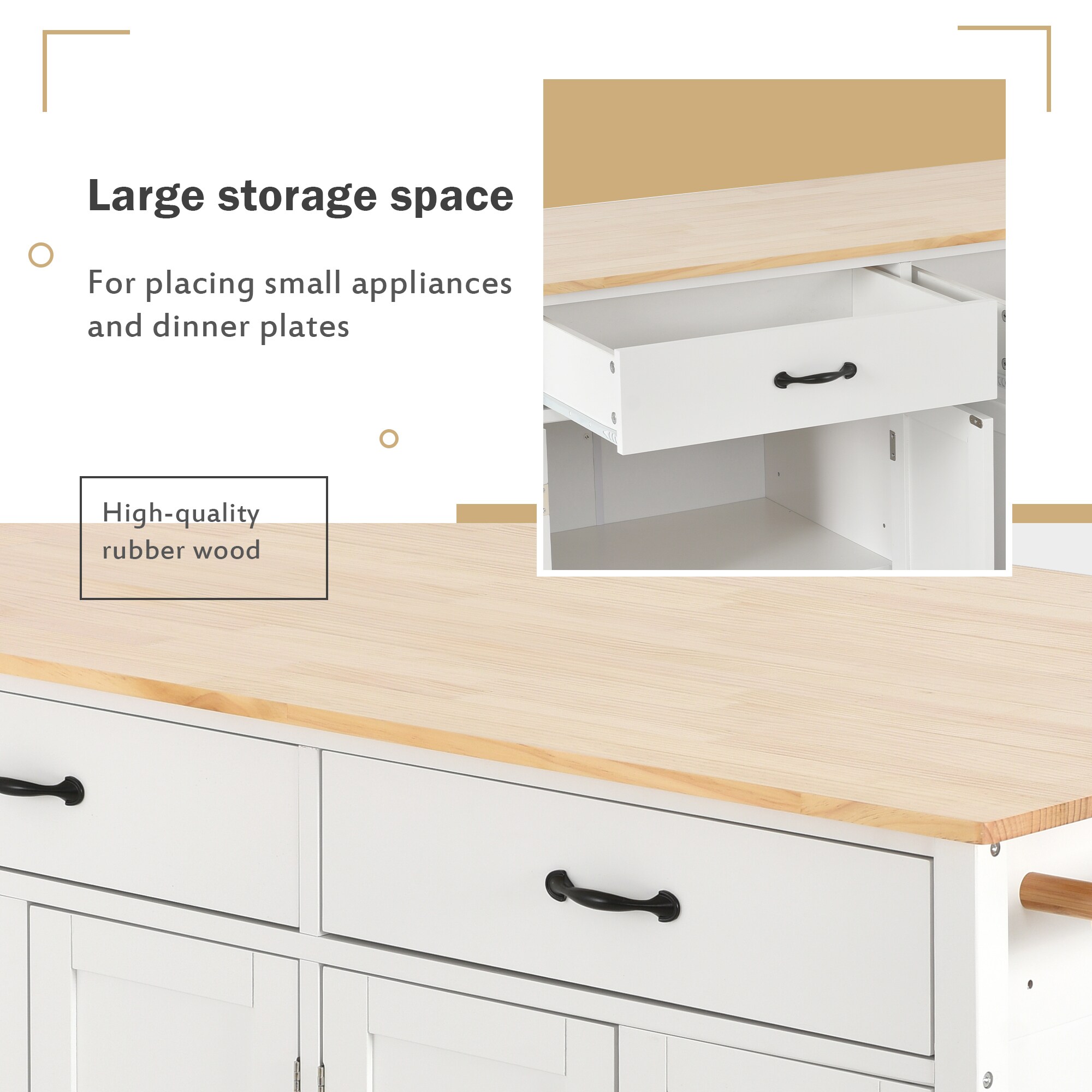 SINOFURN SYB260026WT Kitchen-Furniture - View #13