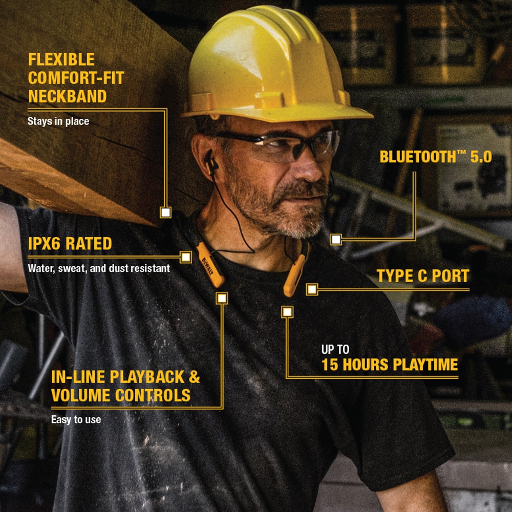 DEWALT 190 2091 DW2 A headphones - View #3