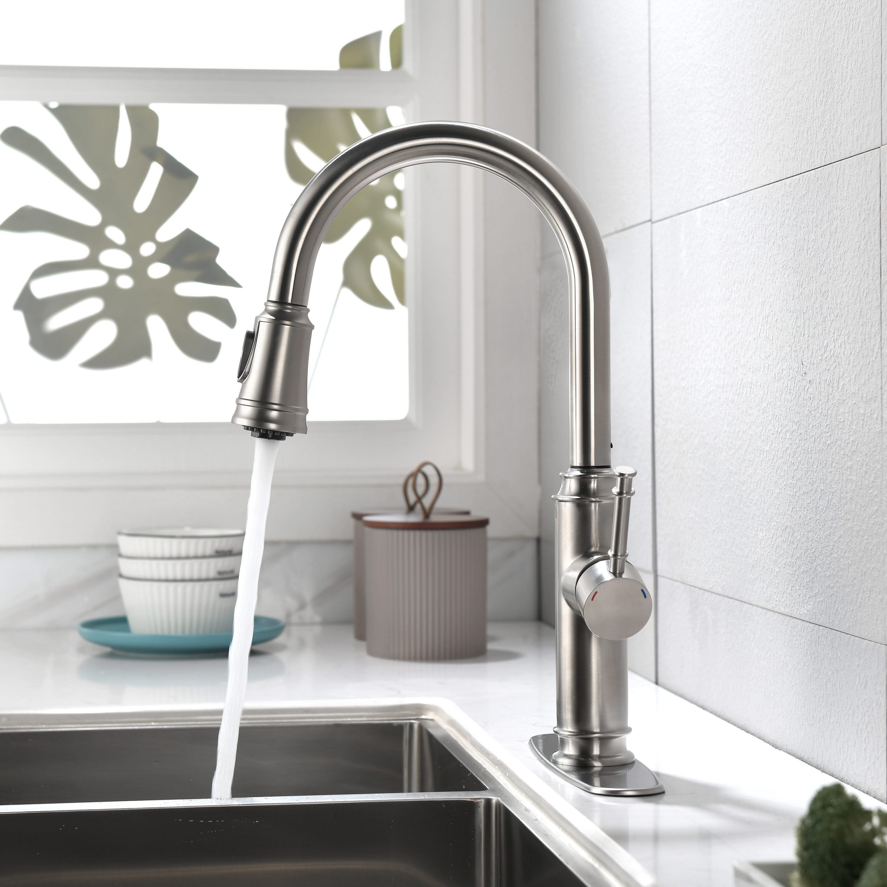 Clihome TC-016BN-KF Kitchen-Faucets - View #2