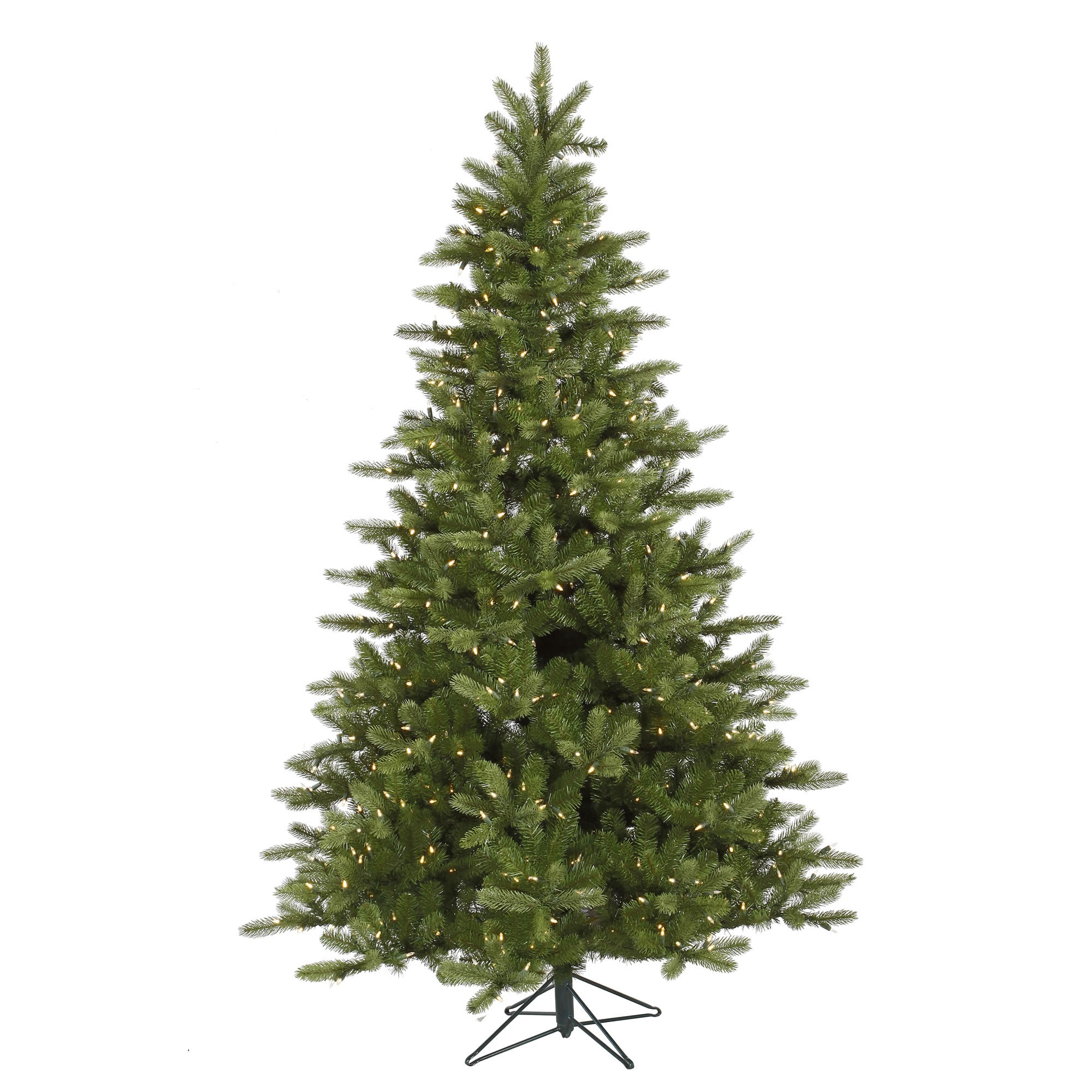 Vickerman A124456LED 5.5-ft Spruce Pre-lit Artificial Christmas Tree with White LED Lights