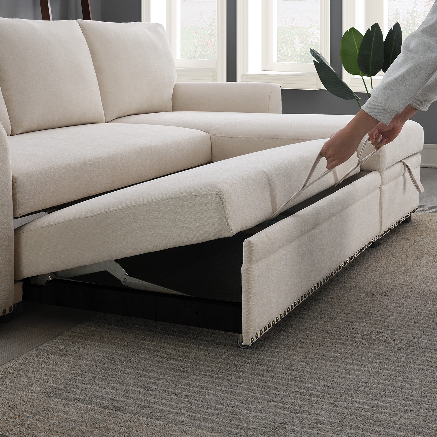 FARATI 7202-WHITE Sofas-Loveseats - View #4