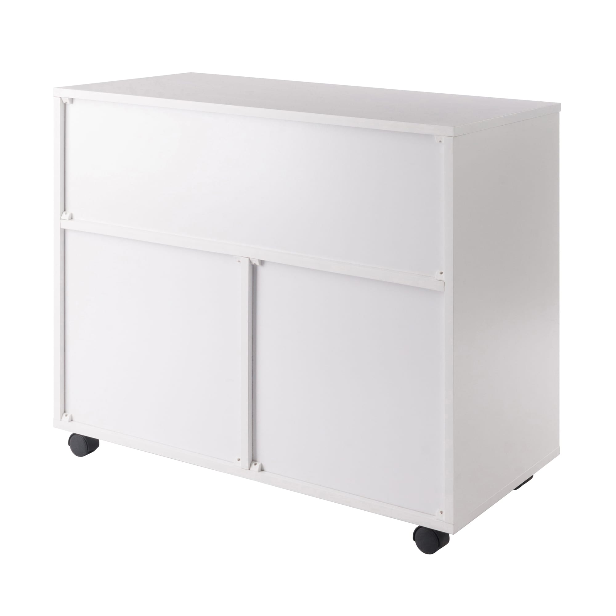 Winsome Halifax 5-Drawer Composite Wood Cabinet, White