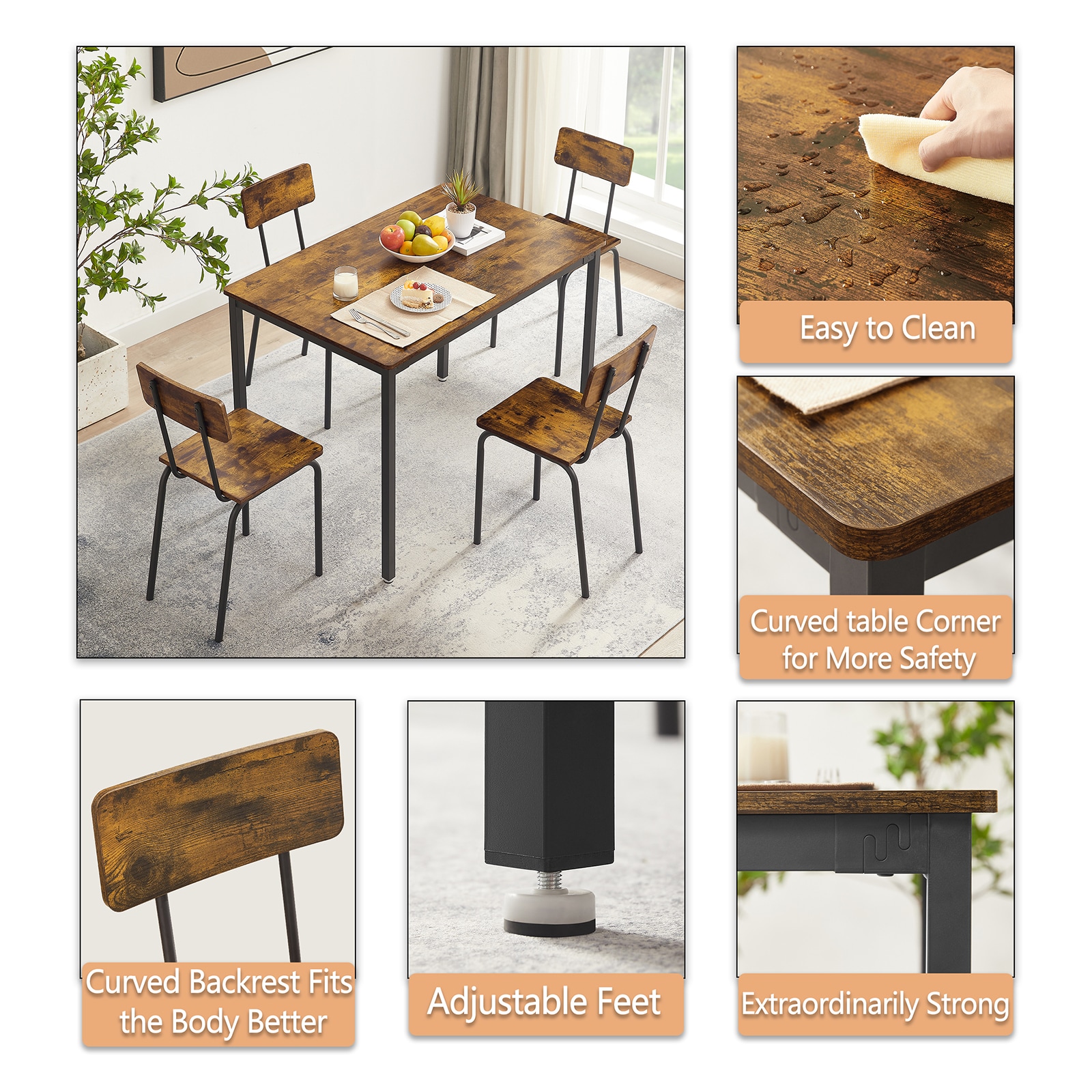 WELLFOR TRX-267AM Dining-Sets - View #13