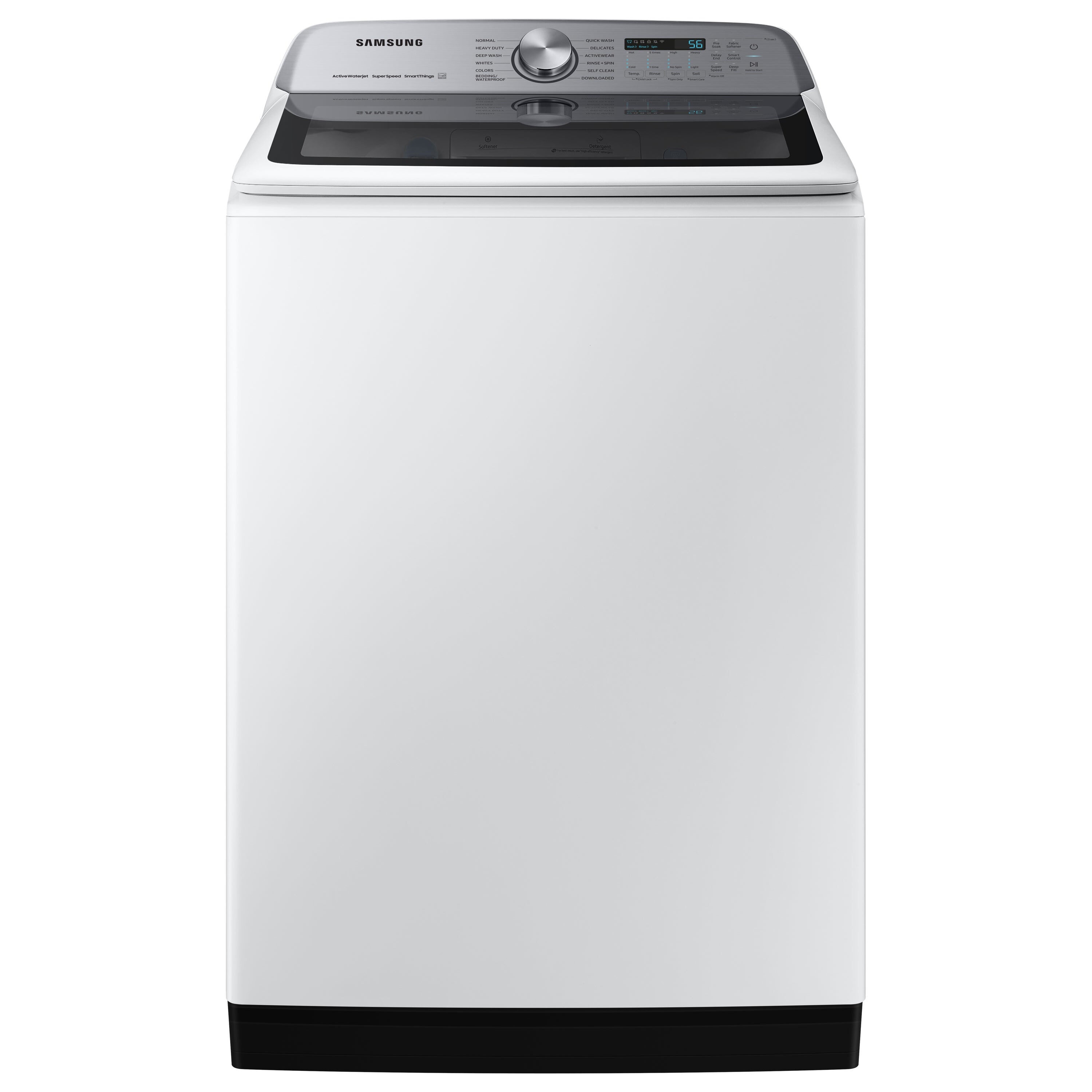 WA51A5505AC/US, 5.1 cu. ft. Smart Top Load Washer with ActiveWave™  Agitator and Super Speed Wash in Champagne