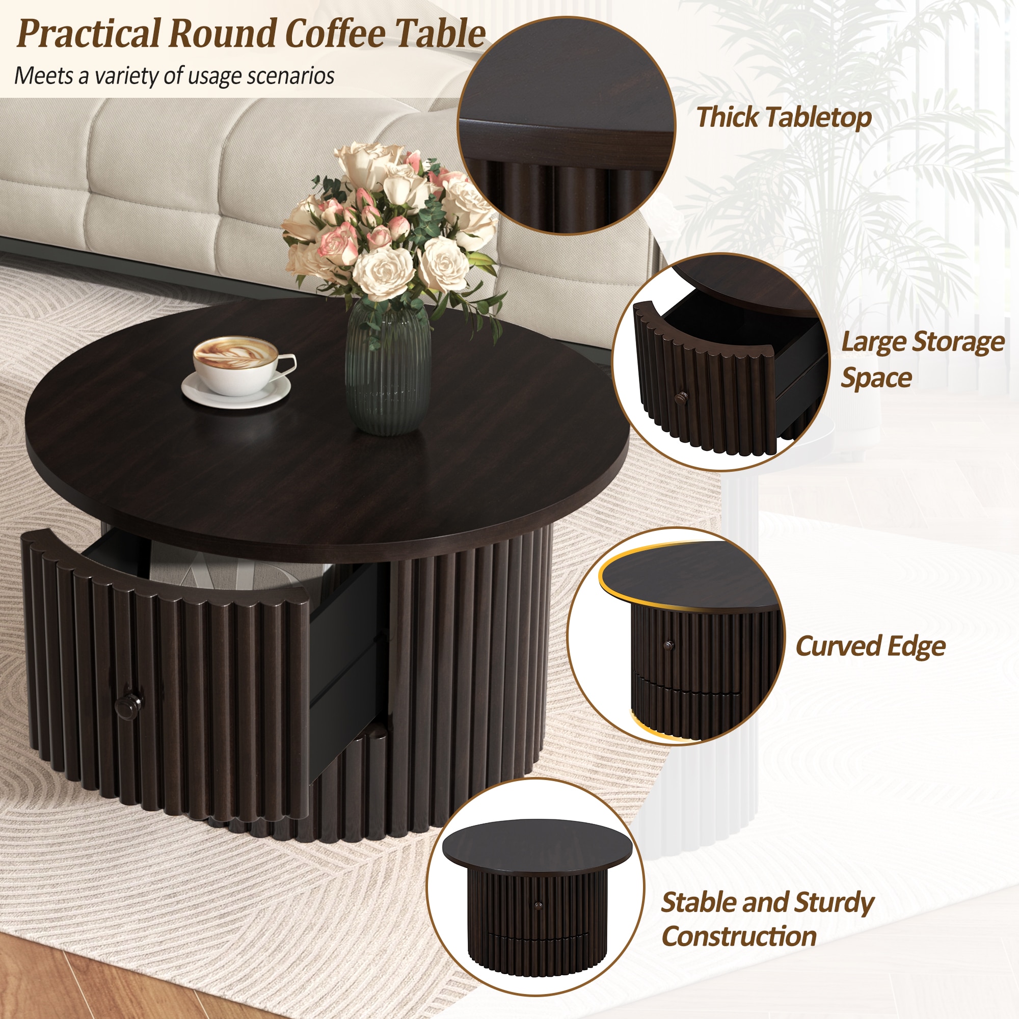 ModernLuxe L3P-N735P242922D Coffee-Tables - View #5