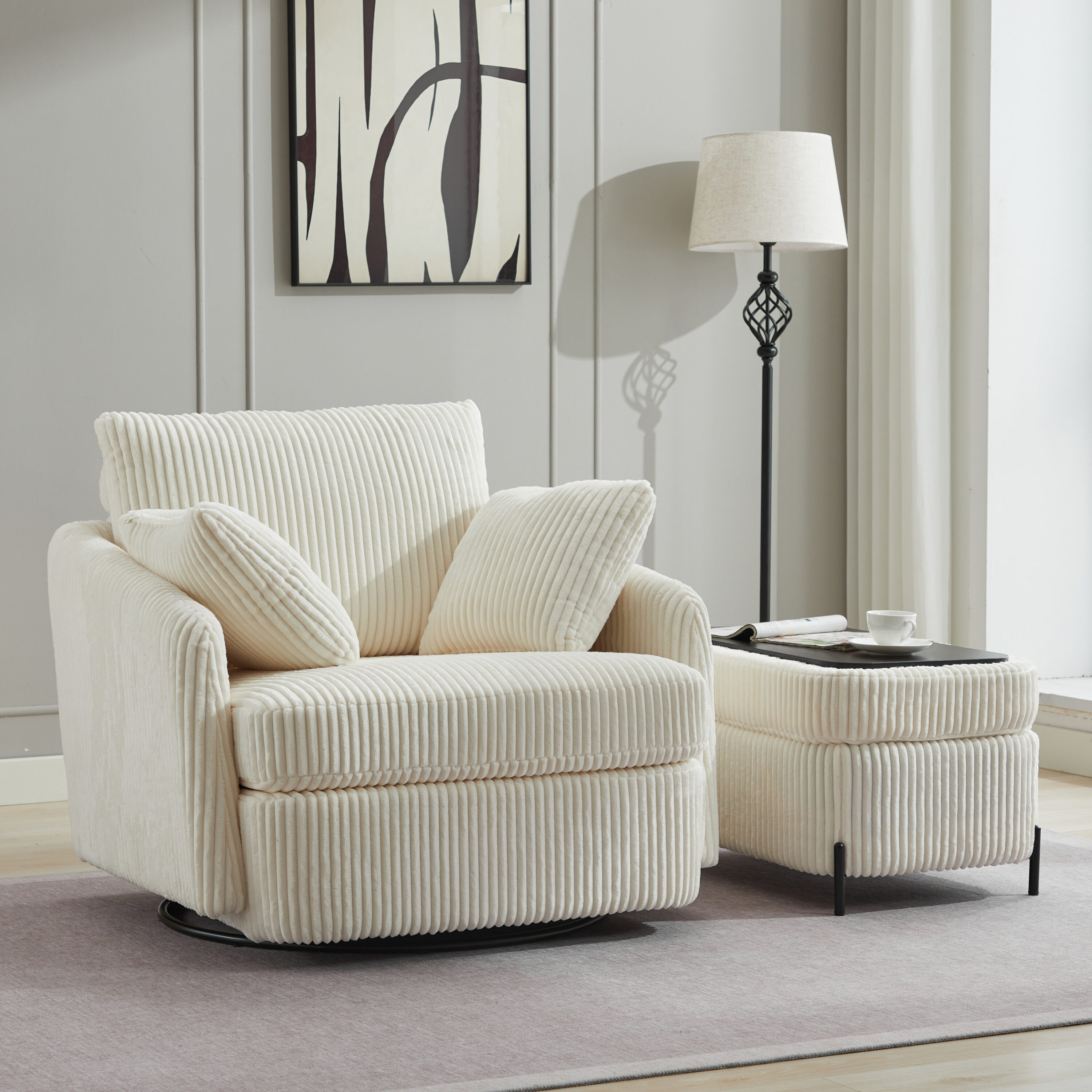 Hrinhom HC-W1103-IVORY chairs - View #3