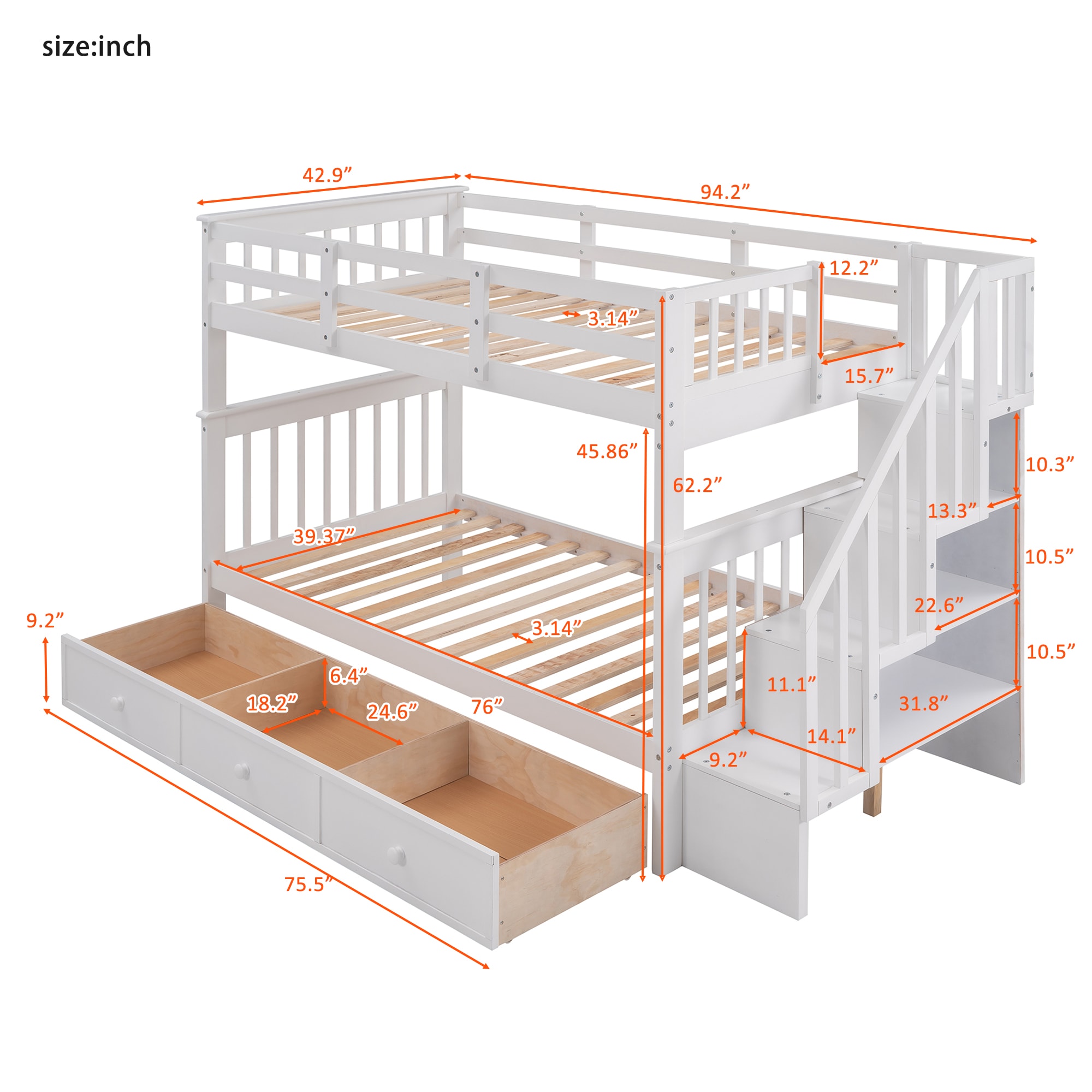 Qualler BLE000309K Bunk-Beds - View #9