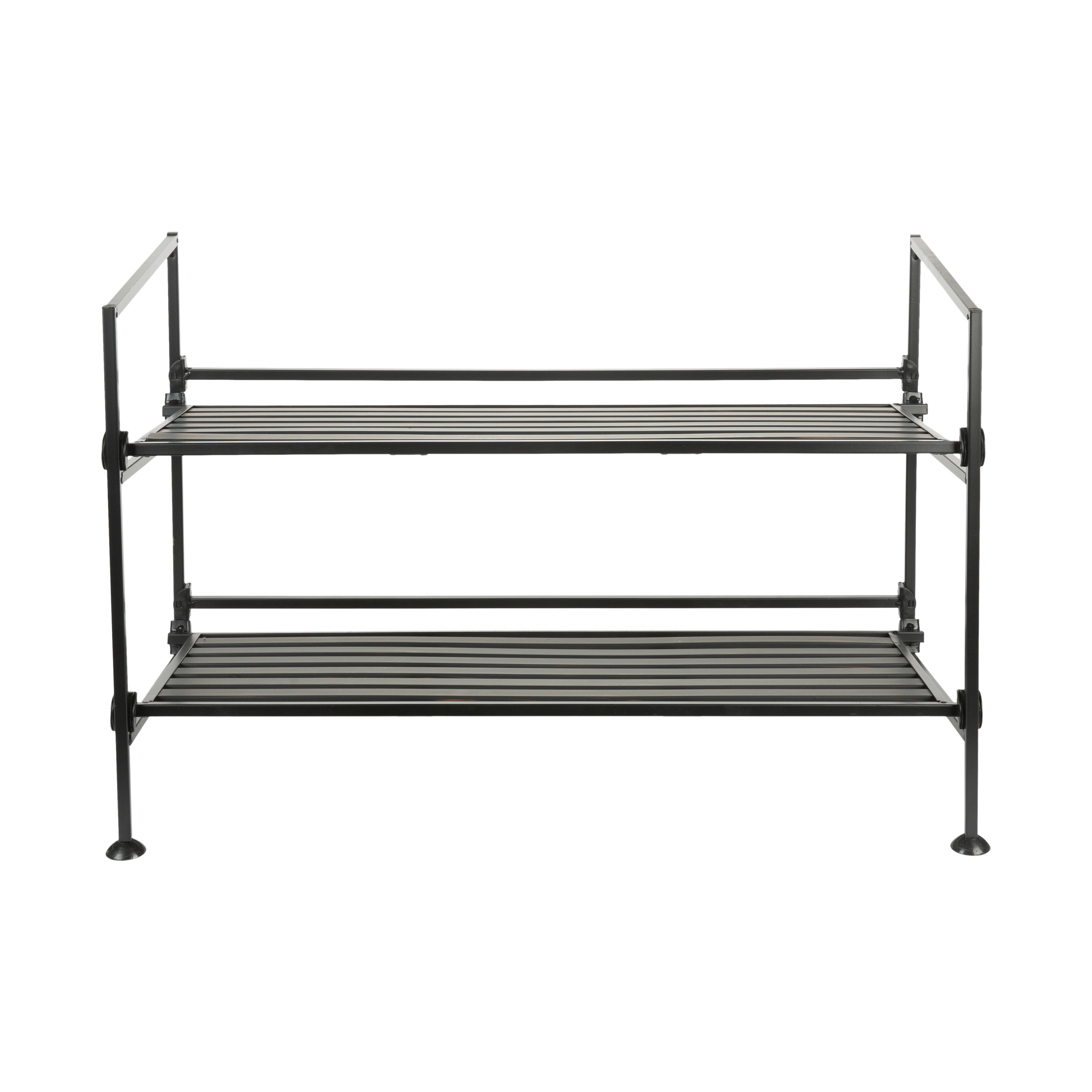 Auledio Shoe Rack, Stackable and Adjustable Multi-Function Wire