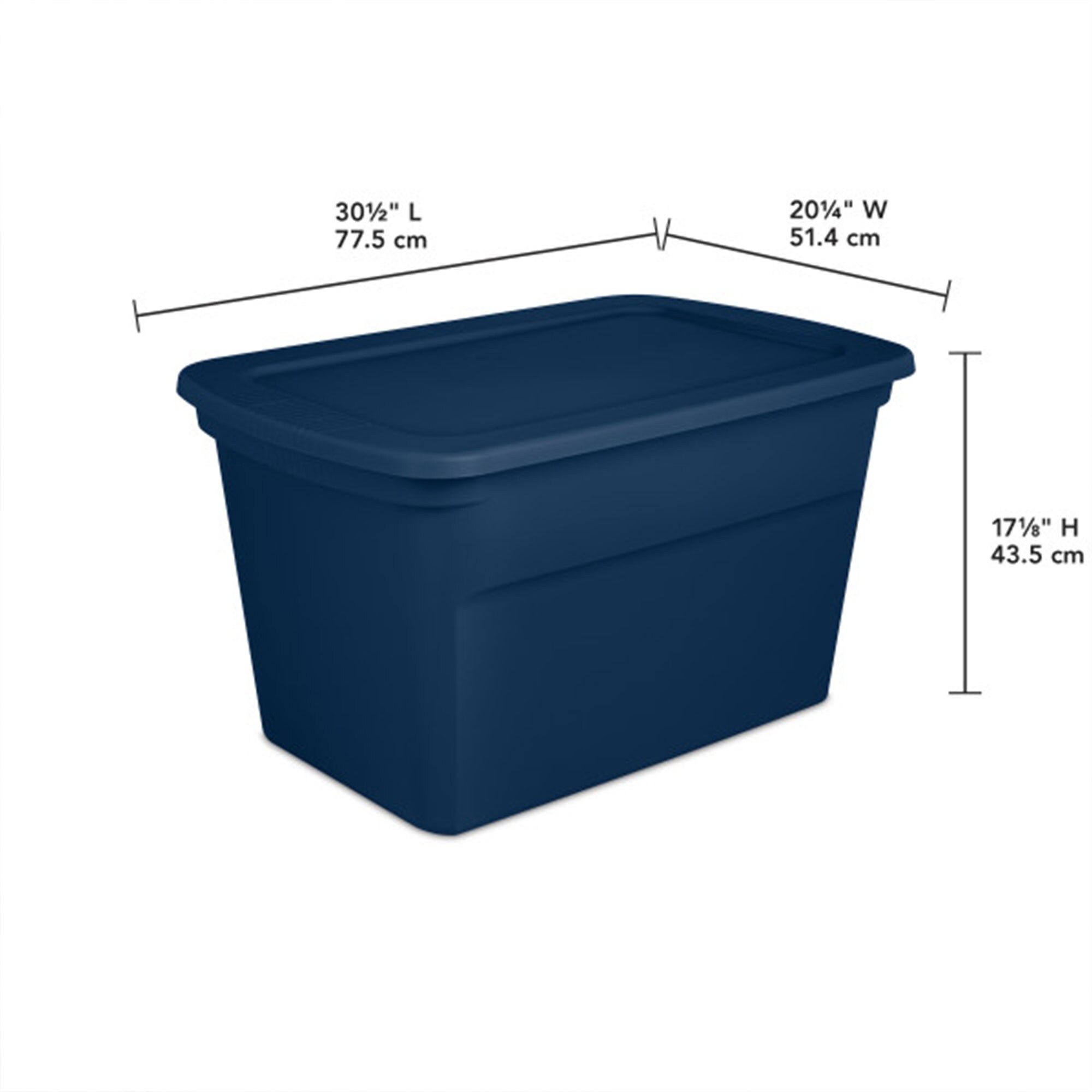 Sterilite 284630 Plastic-Storage-Totes - View #2