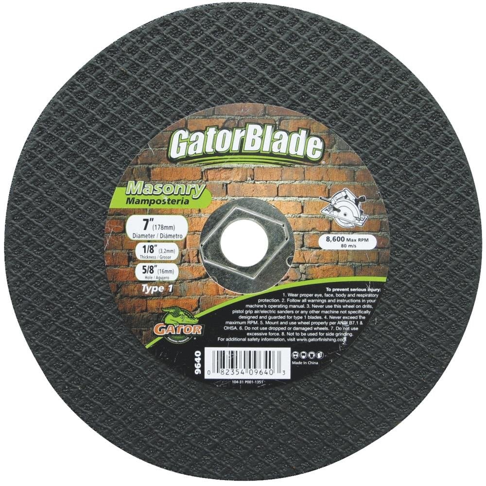 Ali Industries Masonry Wheel 7x1/8x5/8 #9640