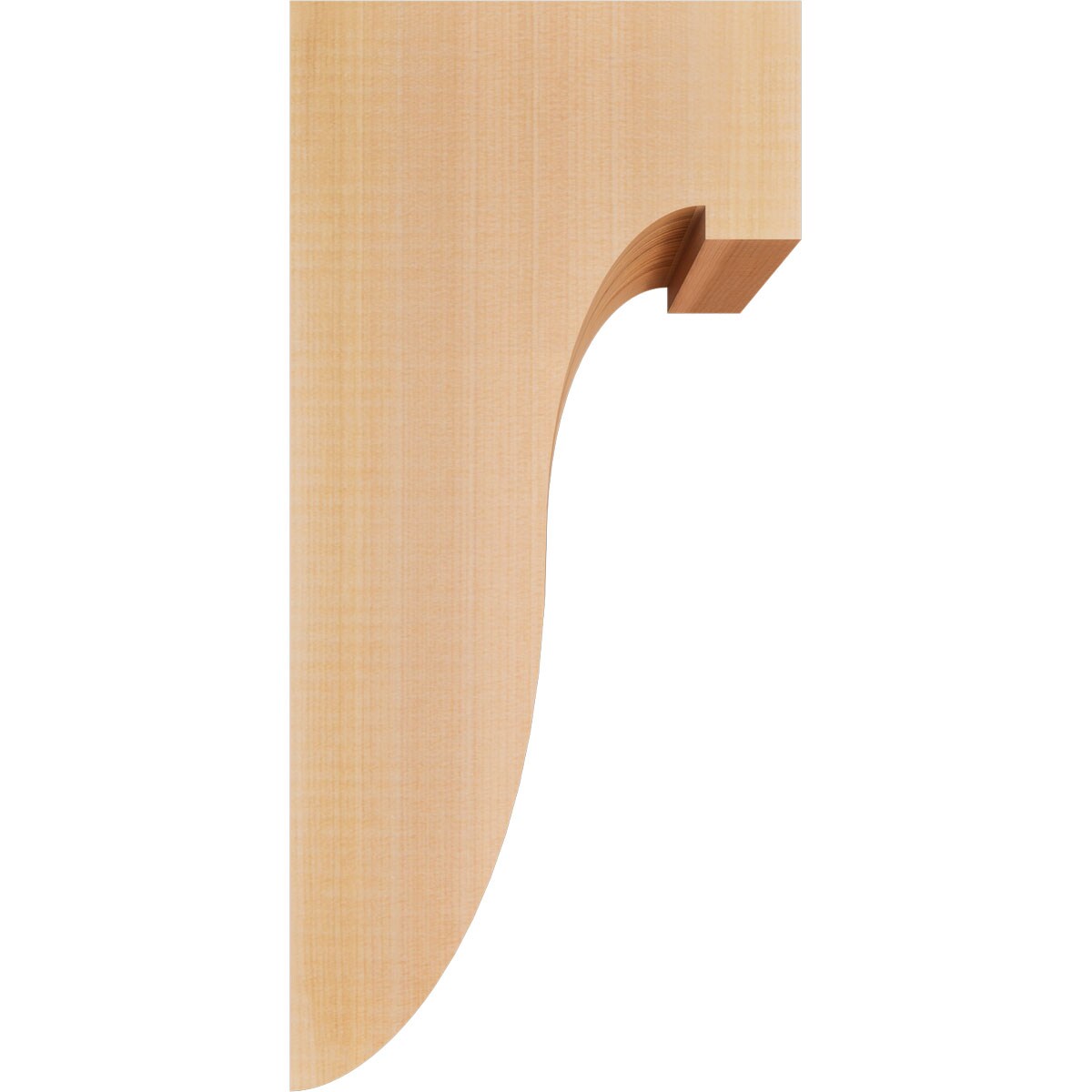 Ekena Millwork COR06X08X16DEL00SWR corbels - View #3