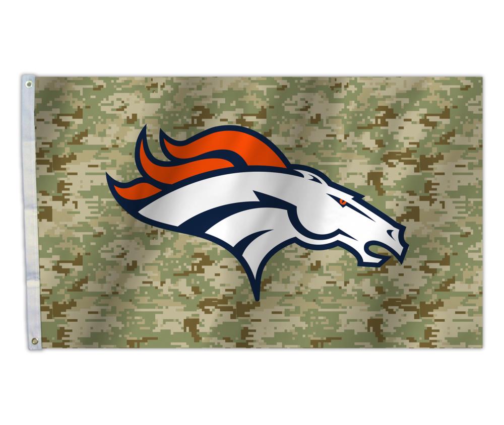 Denver Broncos NFL US Flag Camo Veteran Team 3D All Over Print