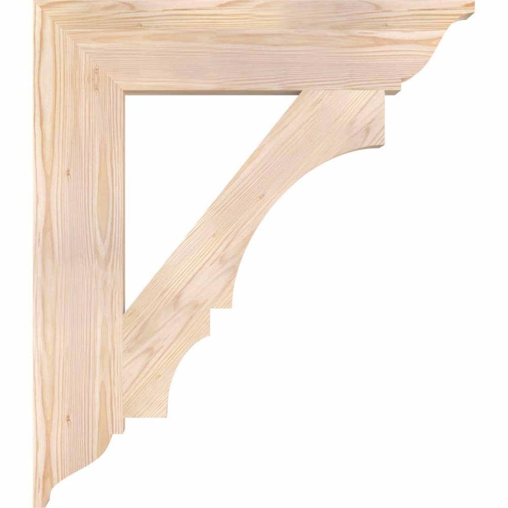 Ekena Millwork BKT06X28X32BOA01SDF Exterior-Brackets-Braces - View #3