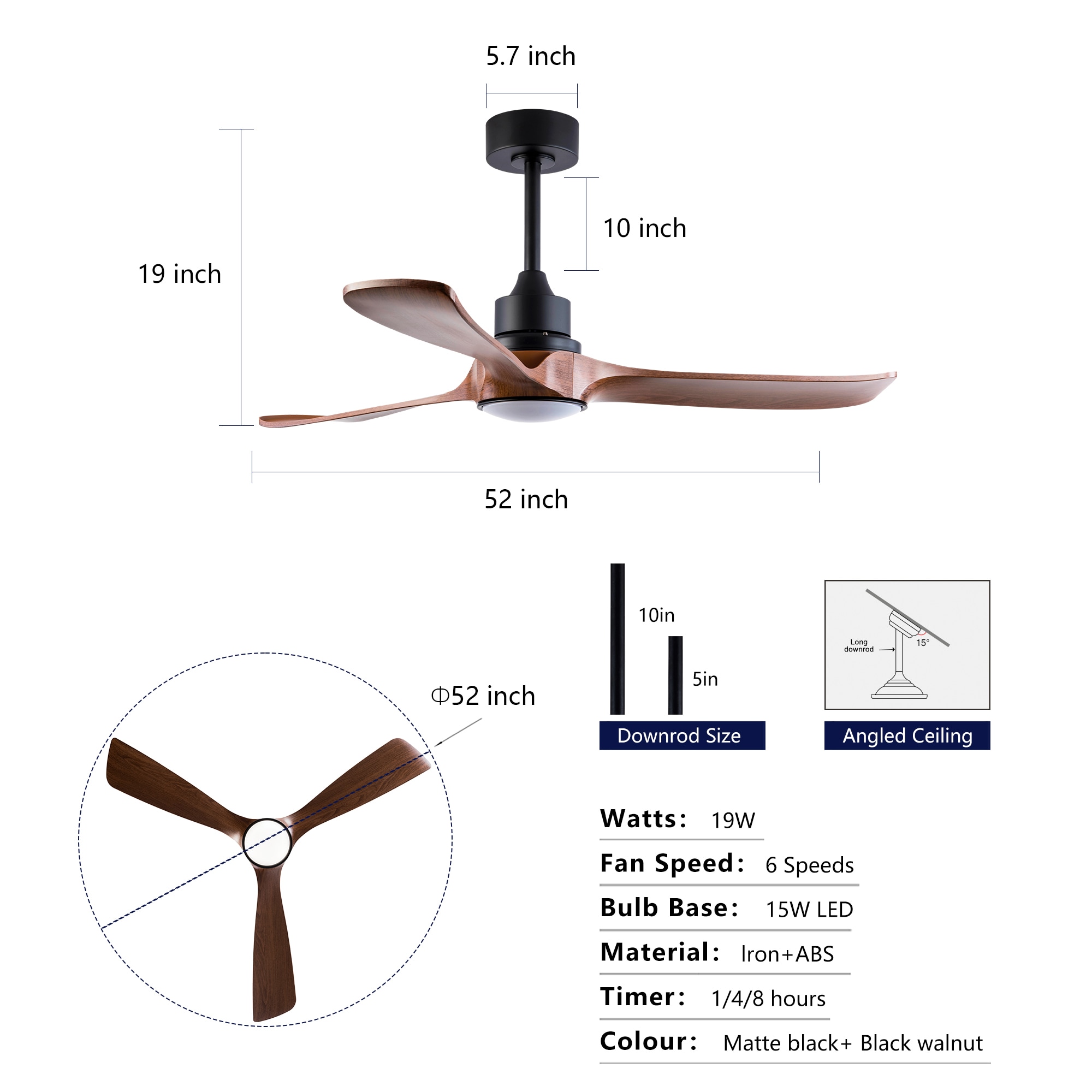 Bybafun YB5100091 Ceiling-Fans - View #16