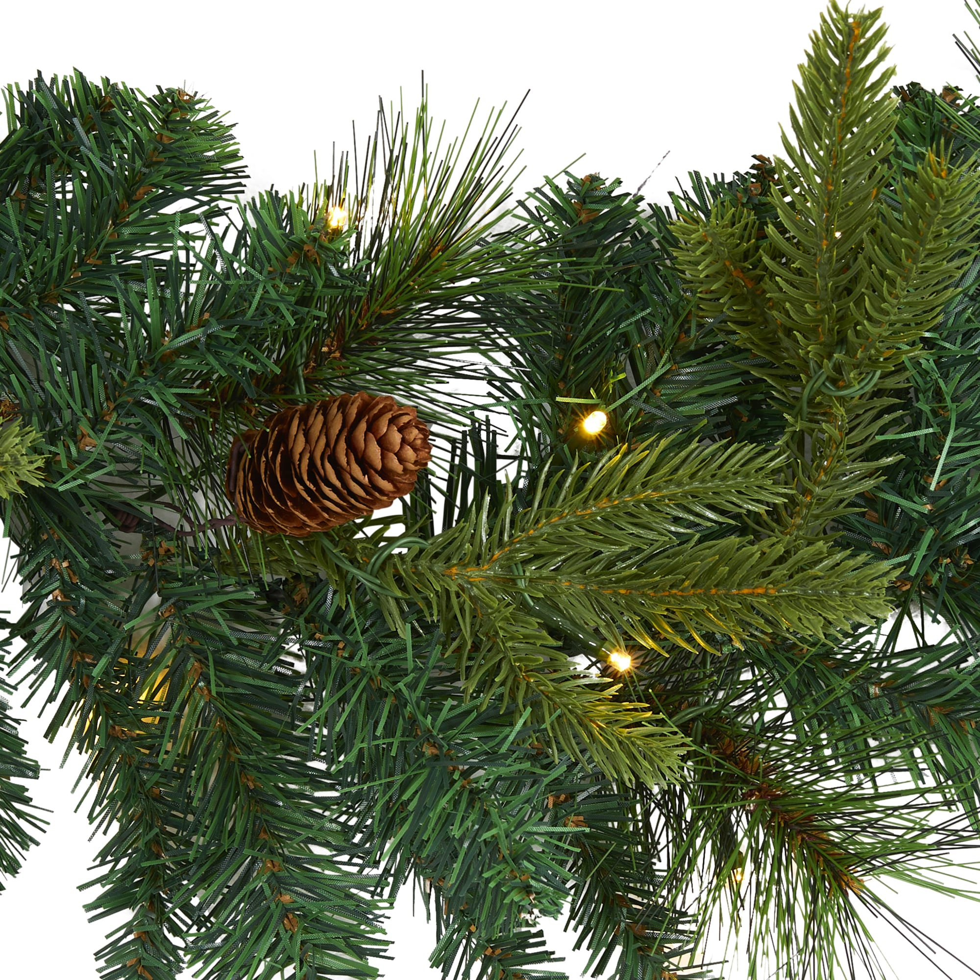 Nearly Natural W1107 Artificial-Christmas-Garland - View #4