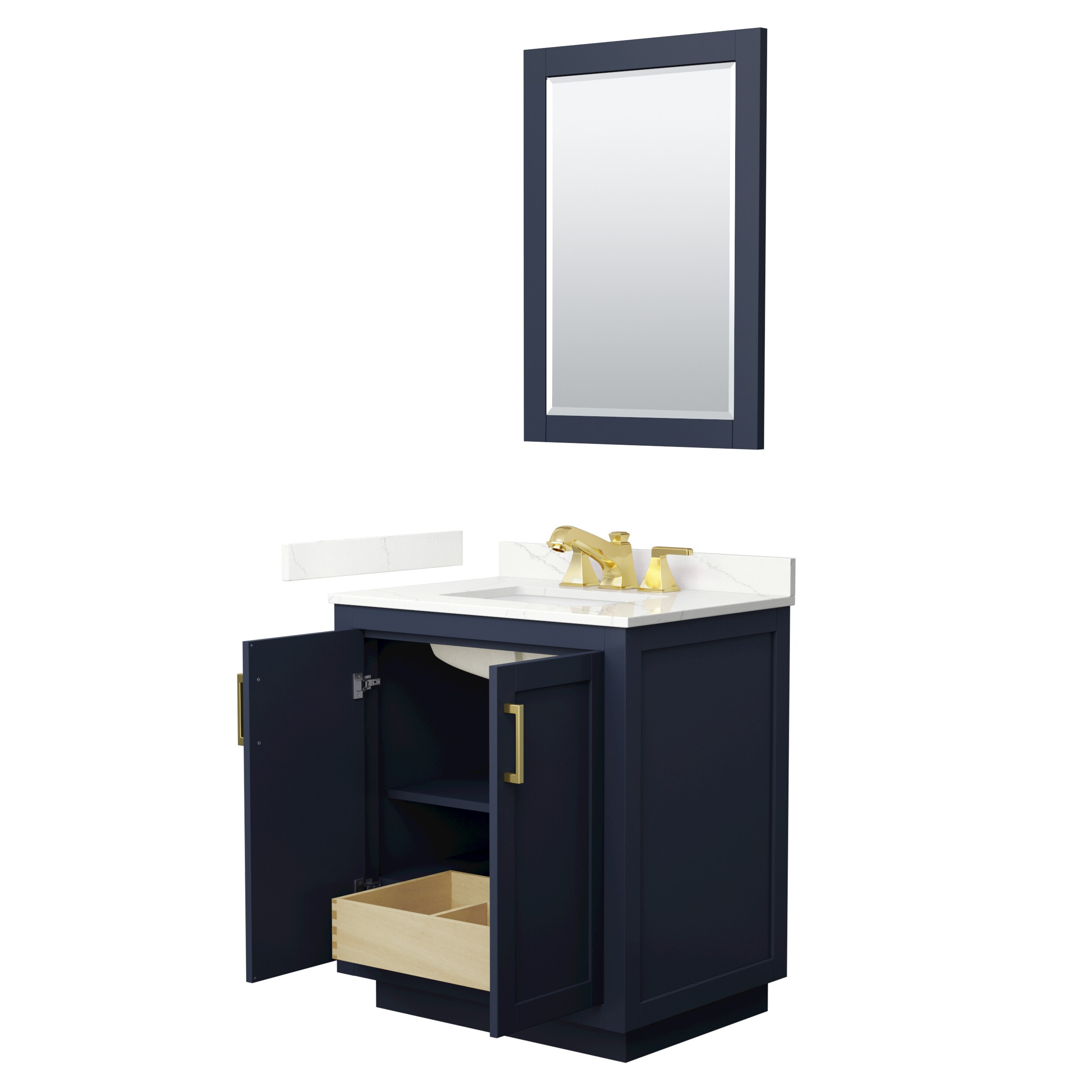 Wyndham Collection WCF292930SBLGTUS3M24 Bath-Vanity-Combo - View #3