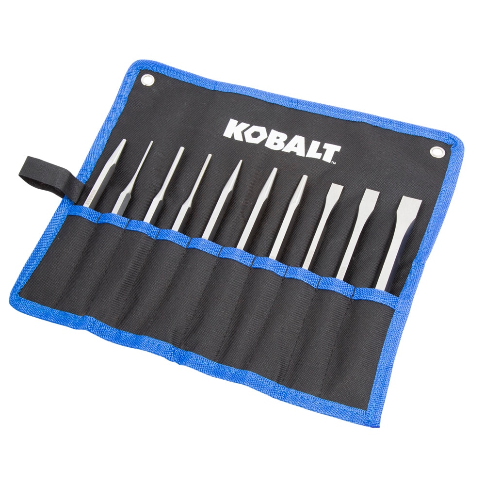 Kobalt 80714 10 piece automotive punch and chisel set 10-Pack Cold Chisels Set