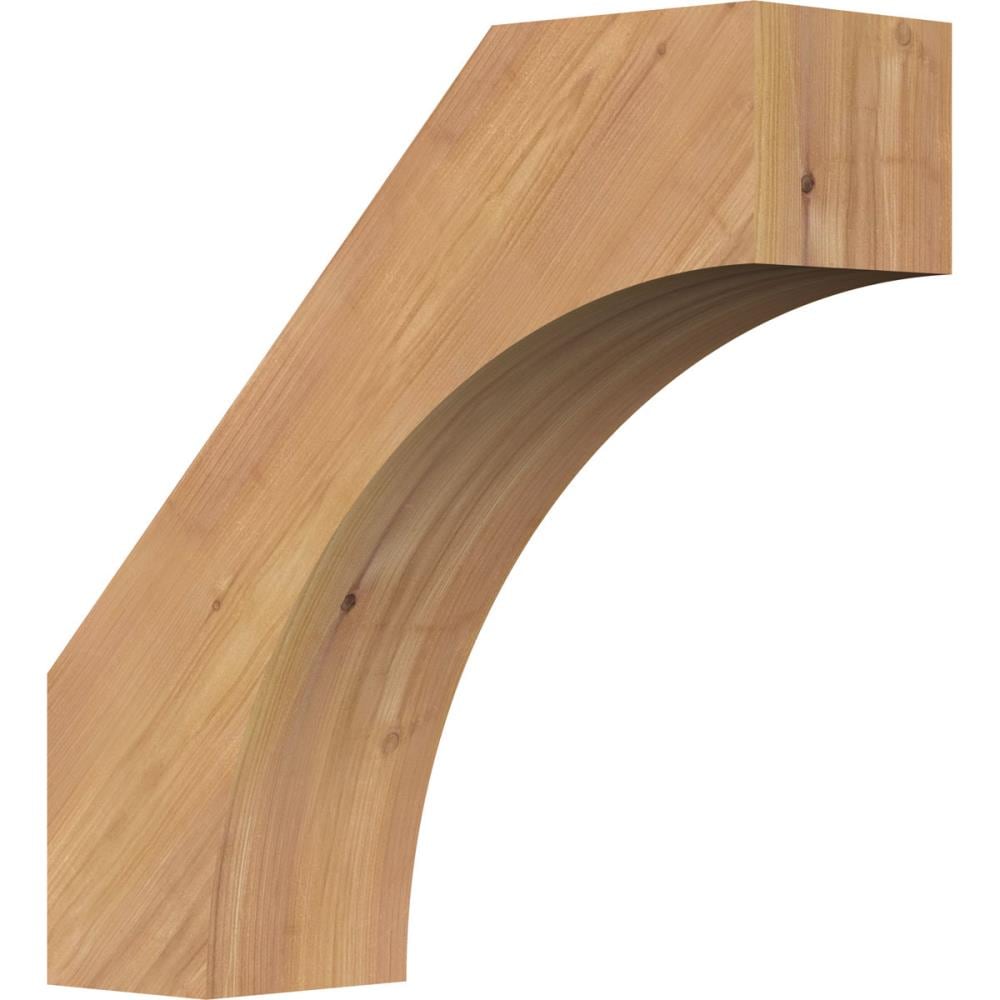Ekena Millwork BRC06X18X18WTL00SWR 5-1/2-in x 18-in x 18-in Western Red Cedar Unfinished Wood Westlake Smooth Knee Brace