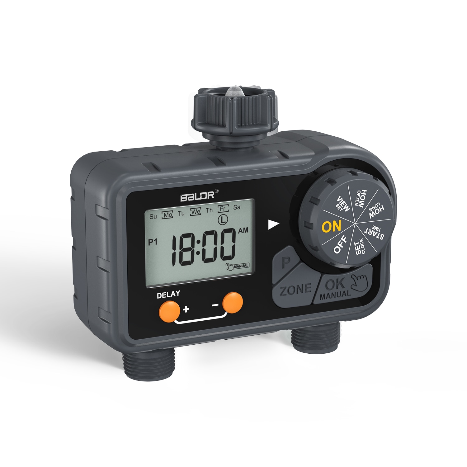 RainPoint ITV201-DLS 2 -Station Digital Indoor/Outdoor Irrigation Timer