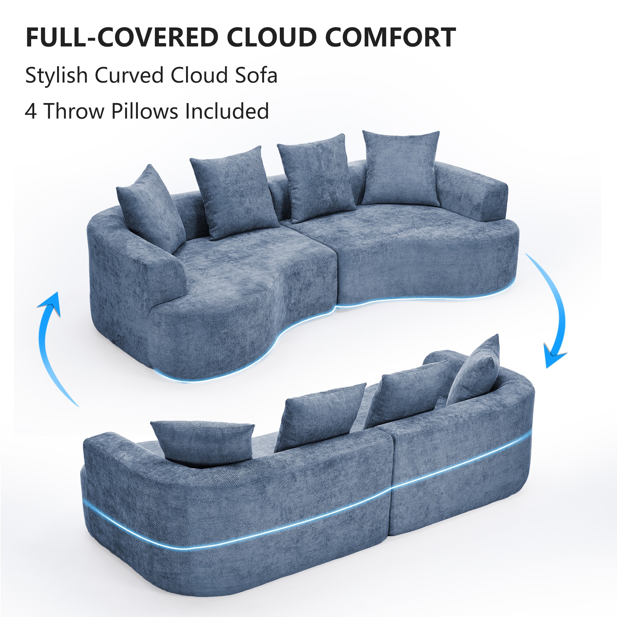NOBLEMOOD LS-1039BU futons - View #3