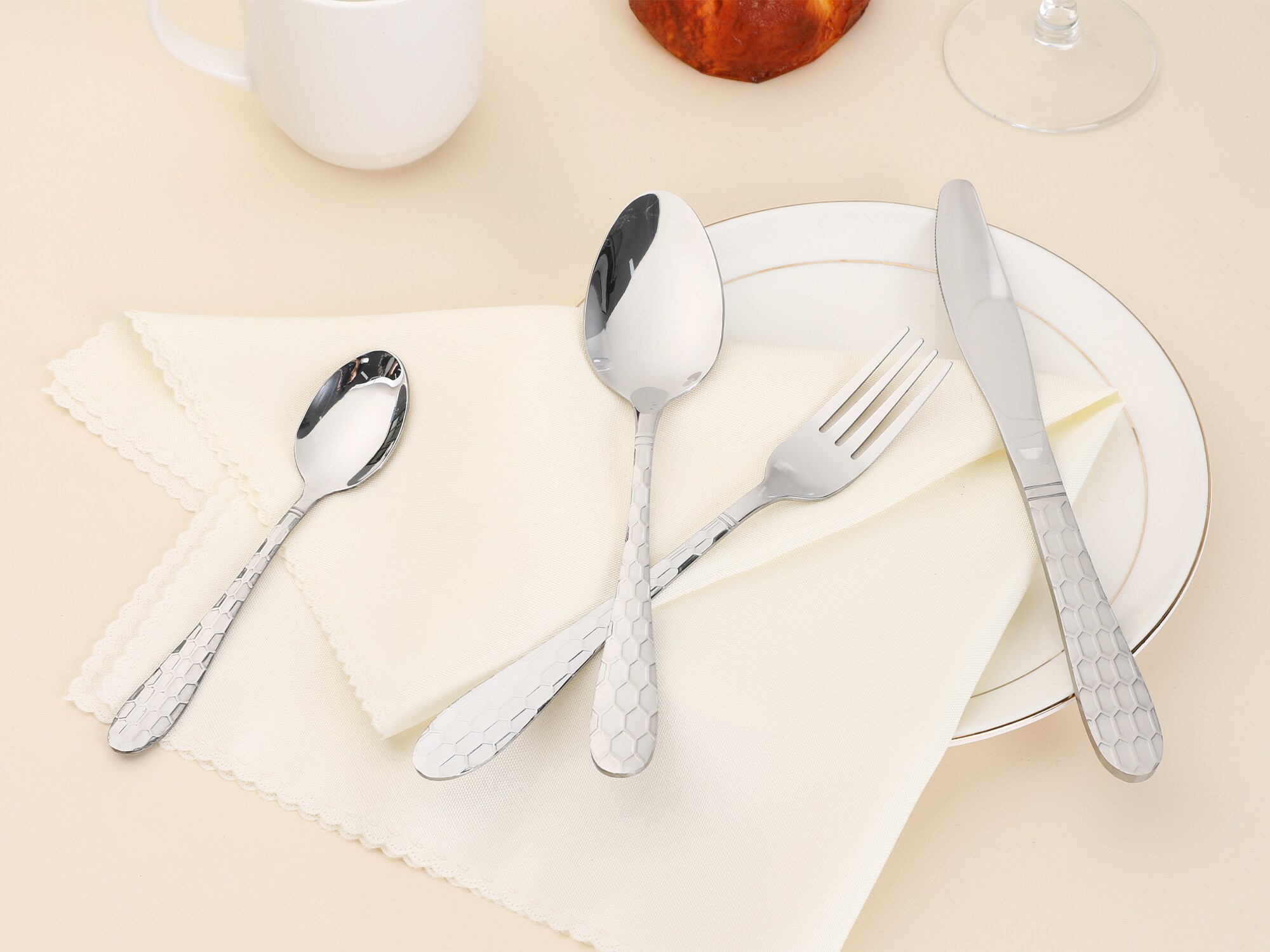 Unique Bargains S25121901UX6743 flatware - View #4