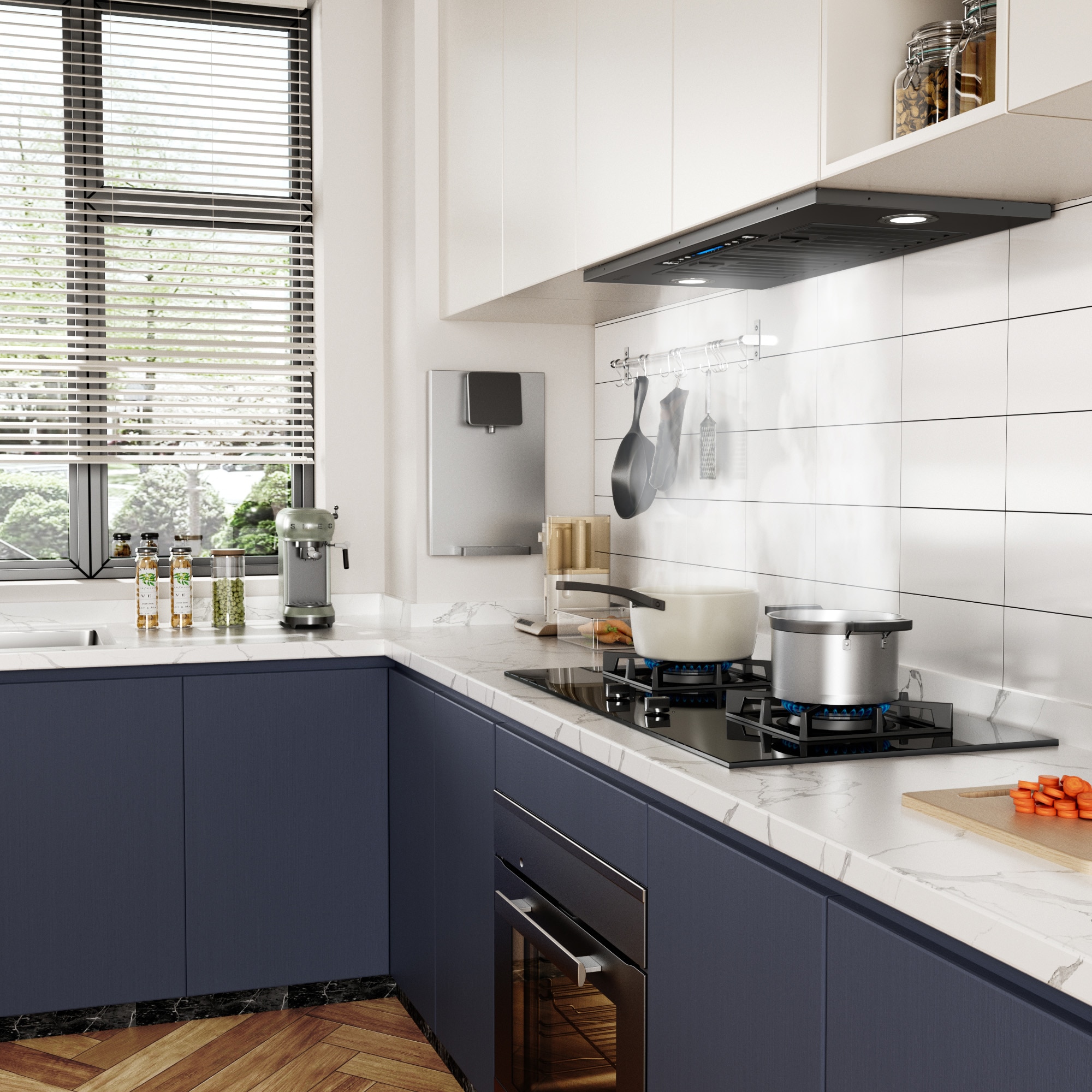VIKIO B0136H Undercabinet-Range-Hoods - View #3