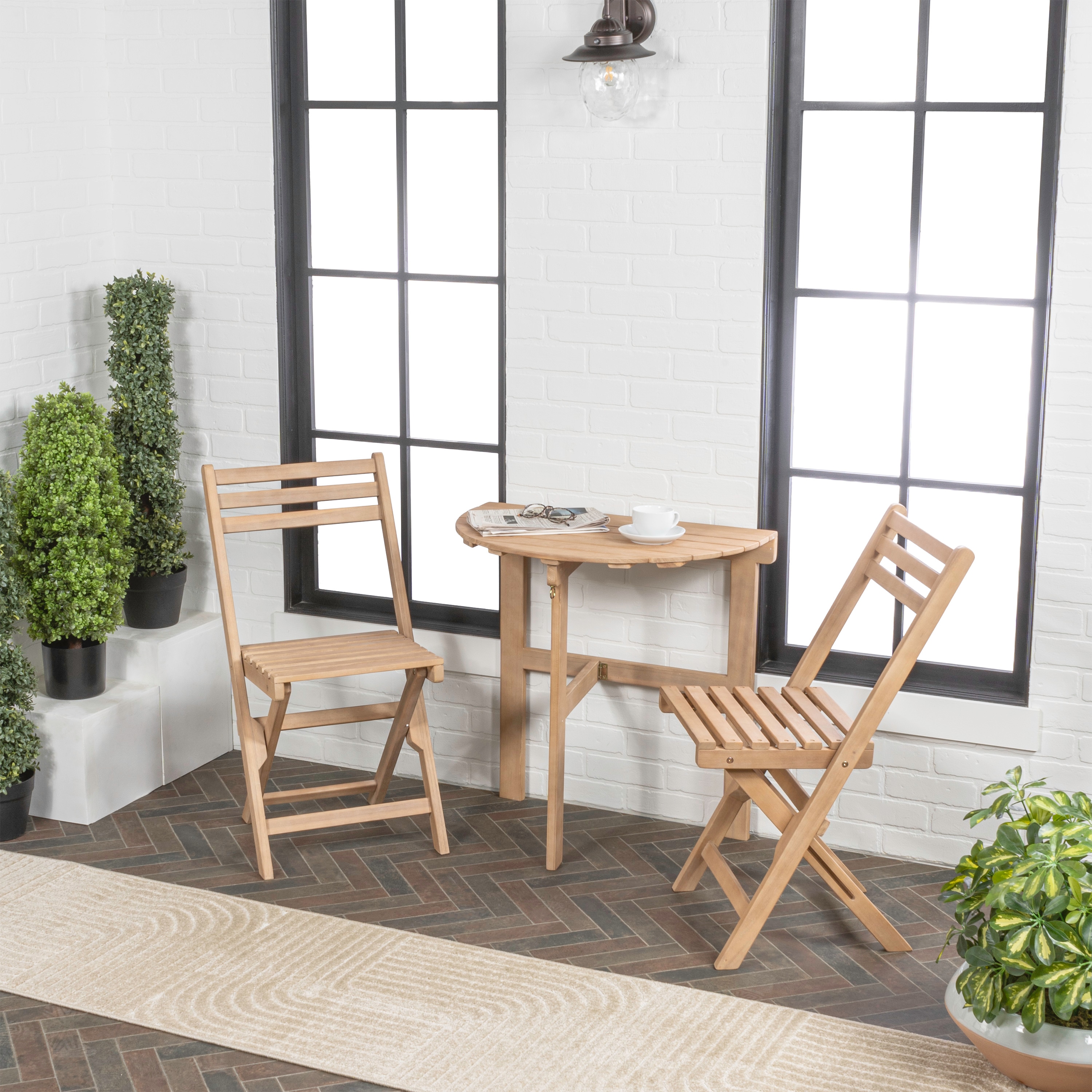 JONATHAN  Y DNG2002A-3SET Patio-Dining-Sets - View #2