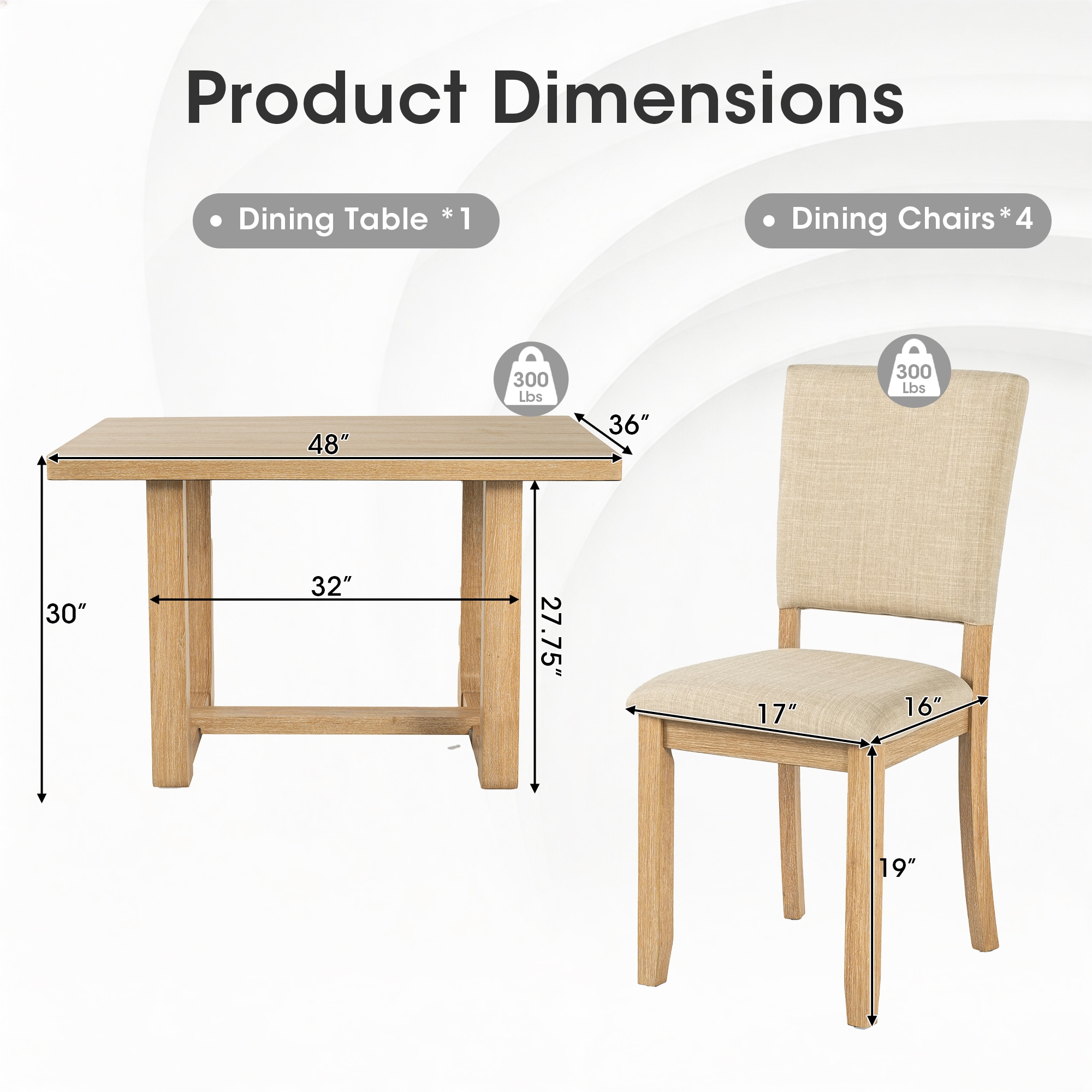 IHOMEadore MDTASL3405NTA Dining-Sets - View #6