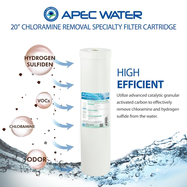APEC Water Gac Whole House Replacement Filter in the Replacement Water ...