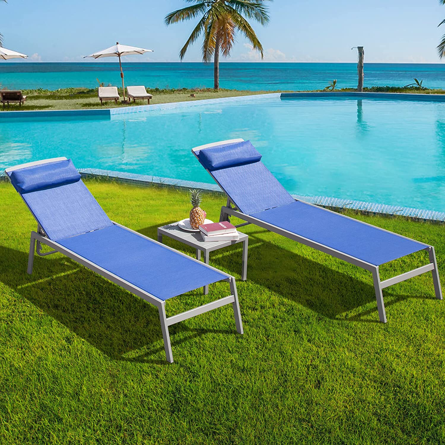 BANSA ROSE LLZJLY81405 Patio-Chairs - View #7