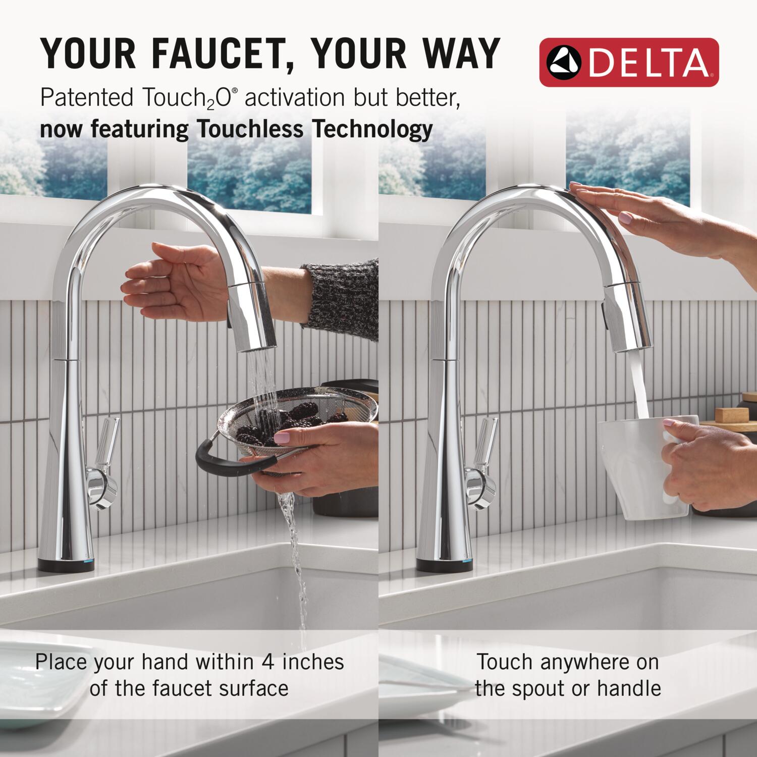 Delta 9191TL-PR-DST Kitchen-Faucets - View #3