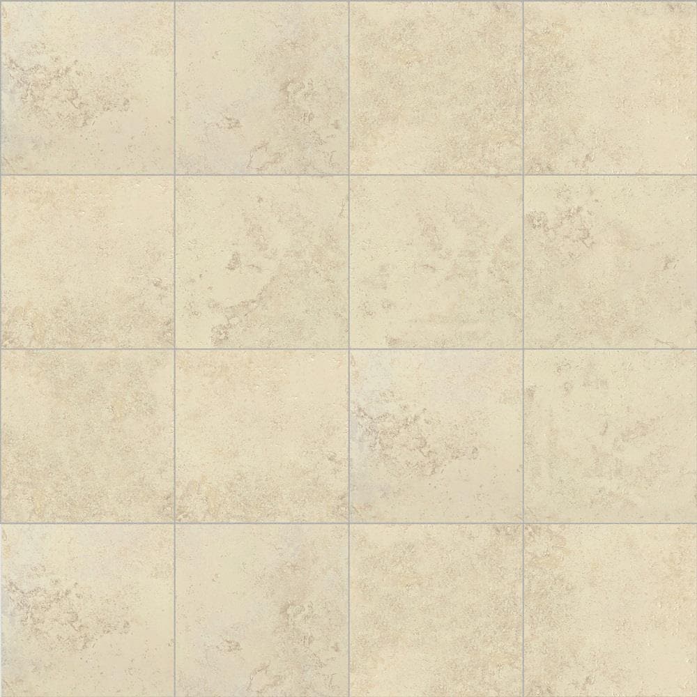 Del Conca Roman Stone Beige 6-in x 6-in Glazed Porcelain Tile in the ...