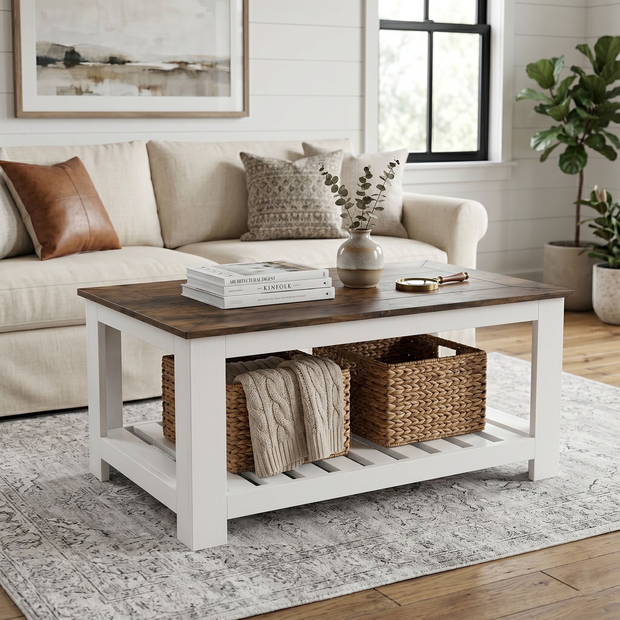 Wooakway CT455-WH Coffee-Tables - View #2