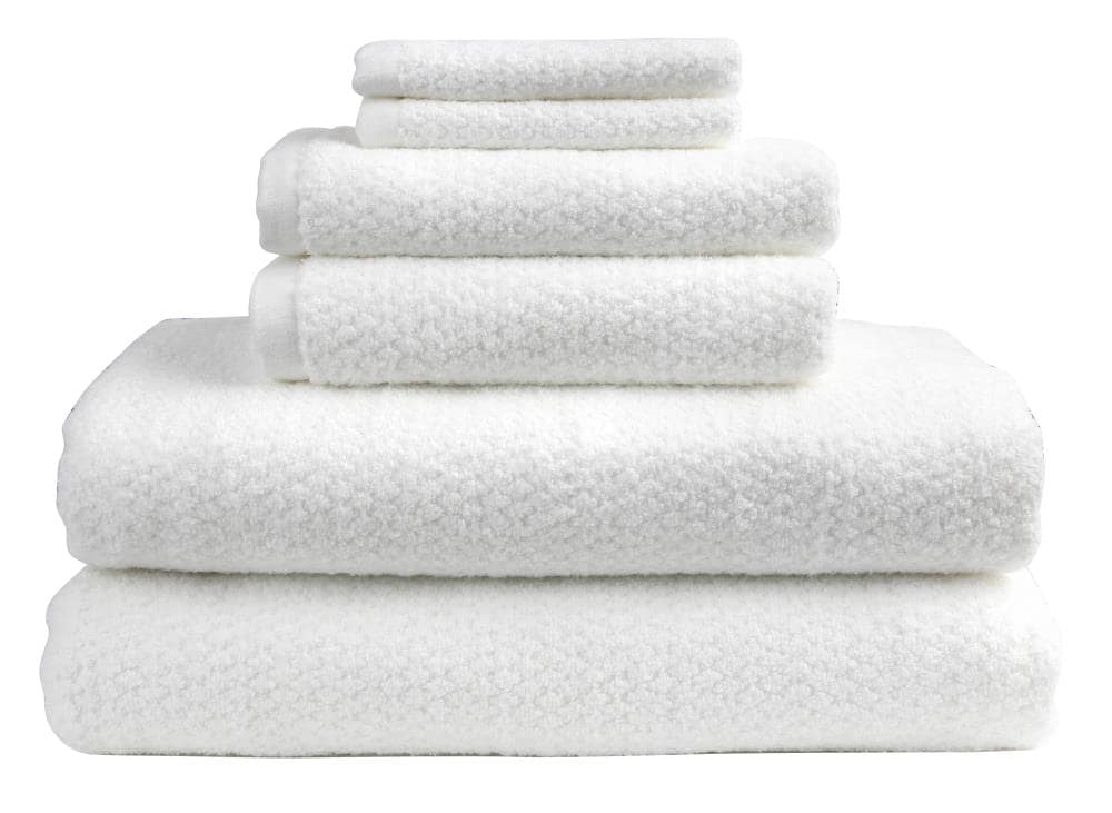 Amrapur Overseas 4-Piece Blush Cotton Quick Dry Bath Towel Set (4pk  Spunloft Bath Sheet) in the Bathroom Towels department at